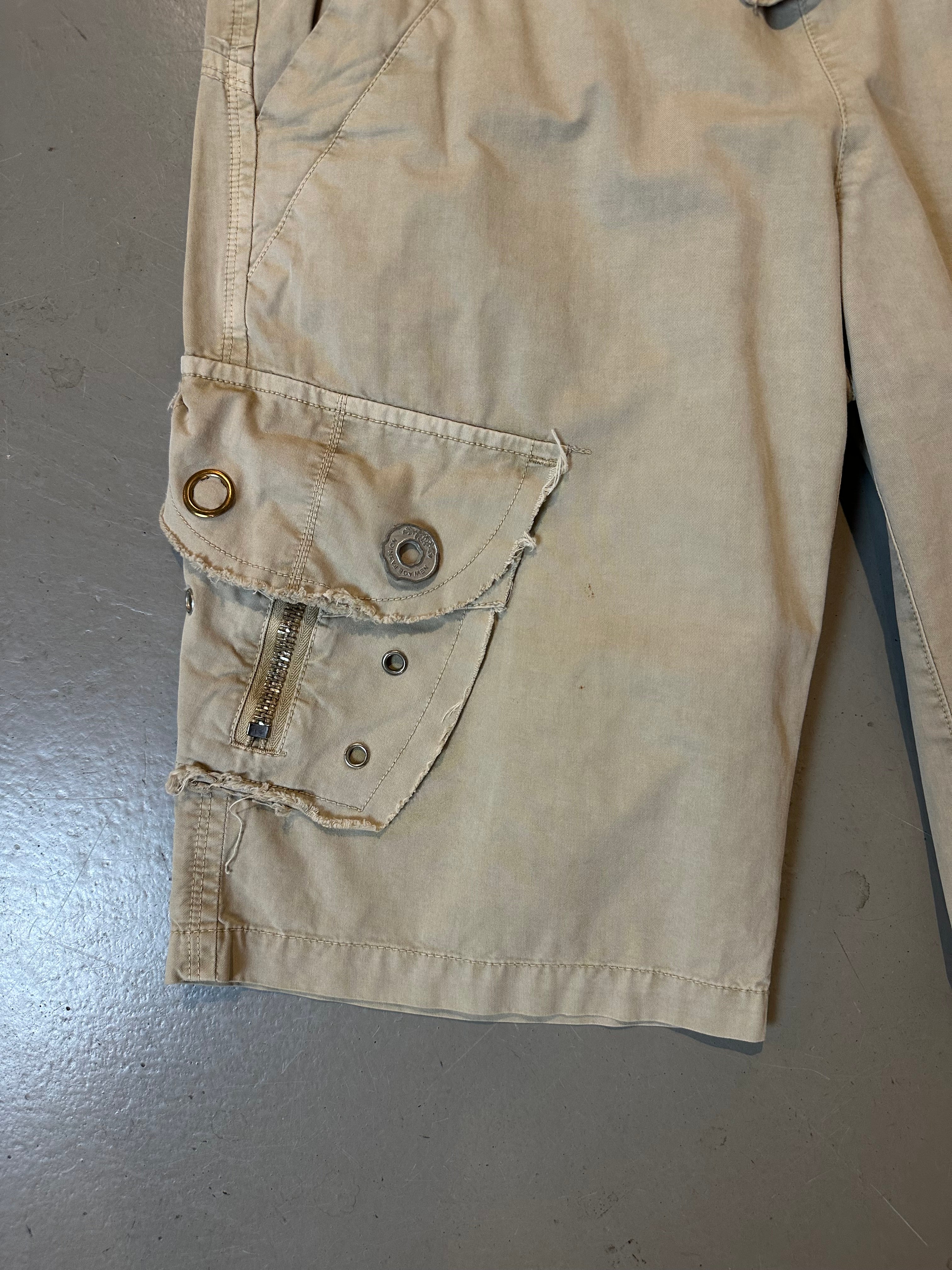 Vintage New Age Beige Shorts S/M