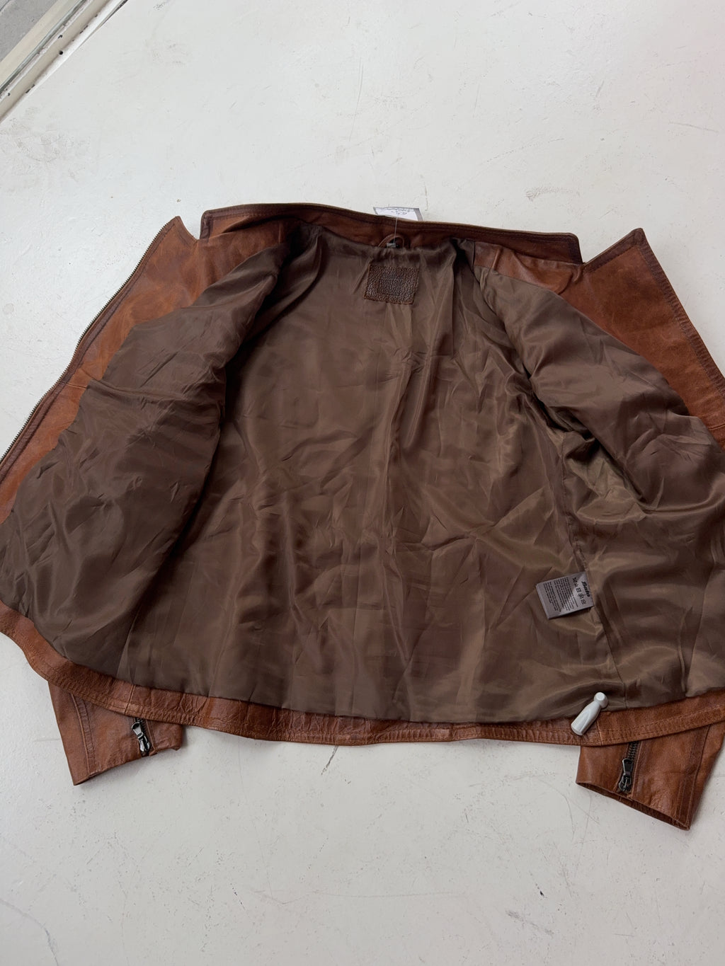 Vintage Bata Leder Jacke (L)