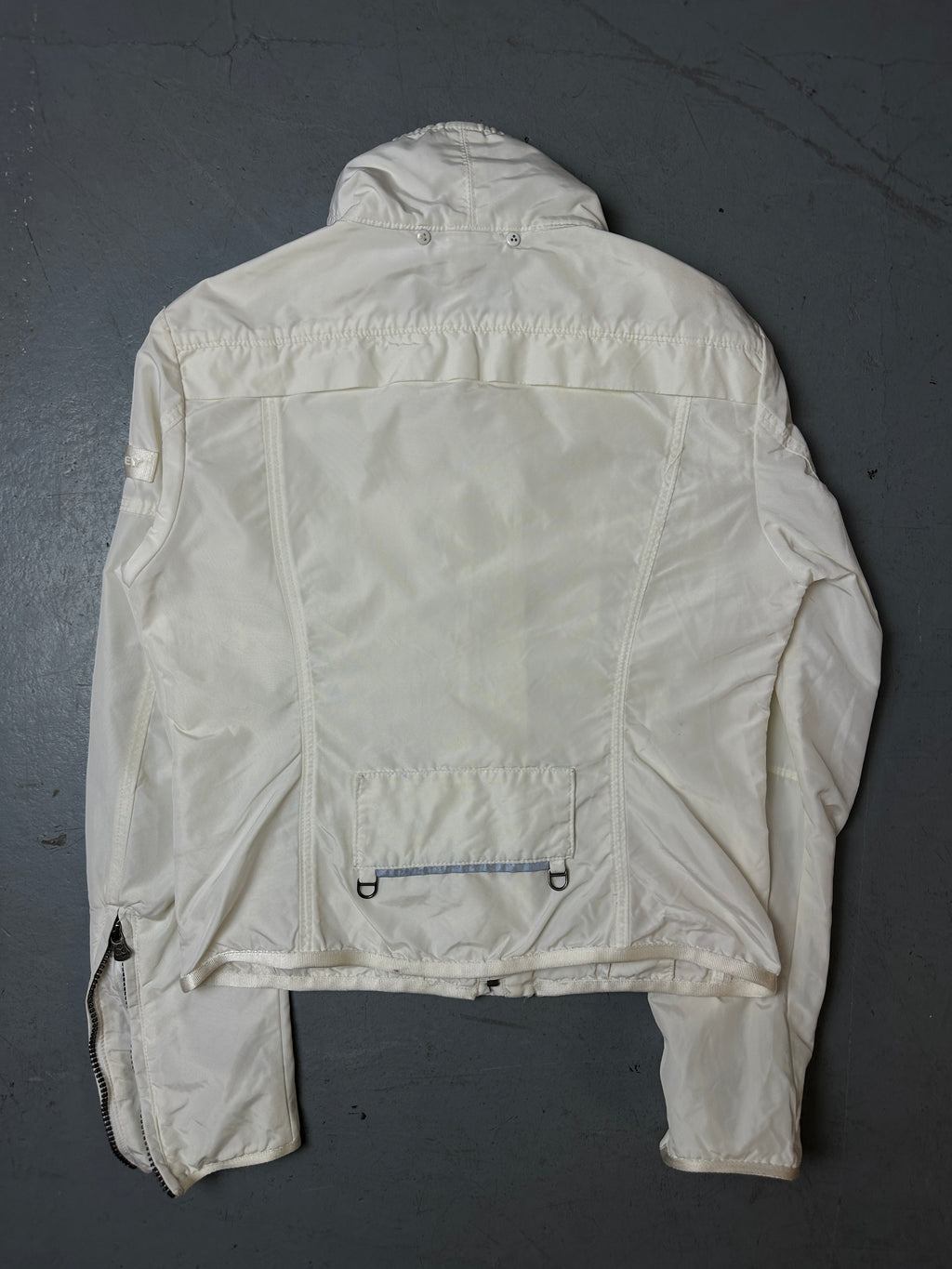 Produktbild von Vintage White Peuterey Jacket XS/S von hinten