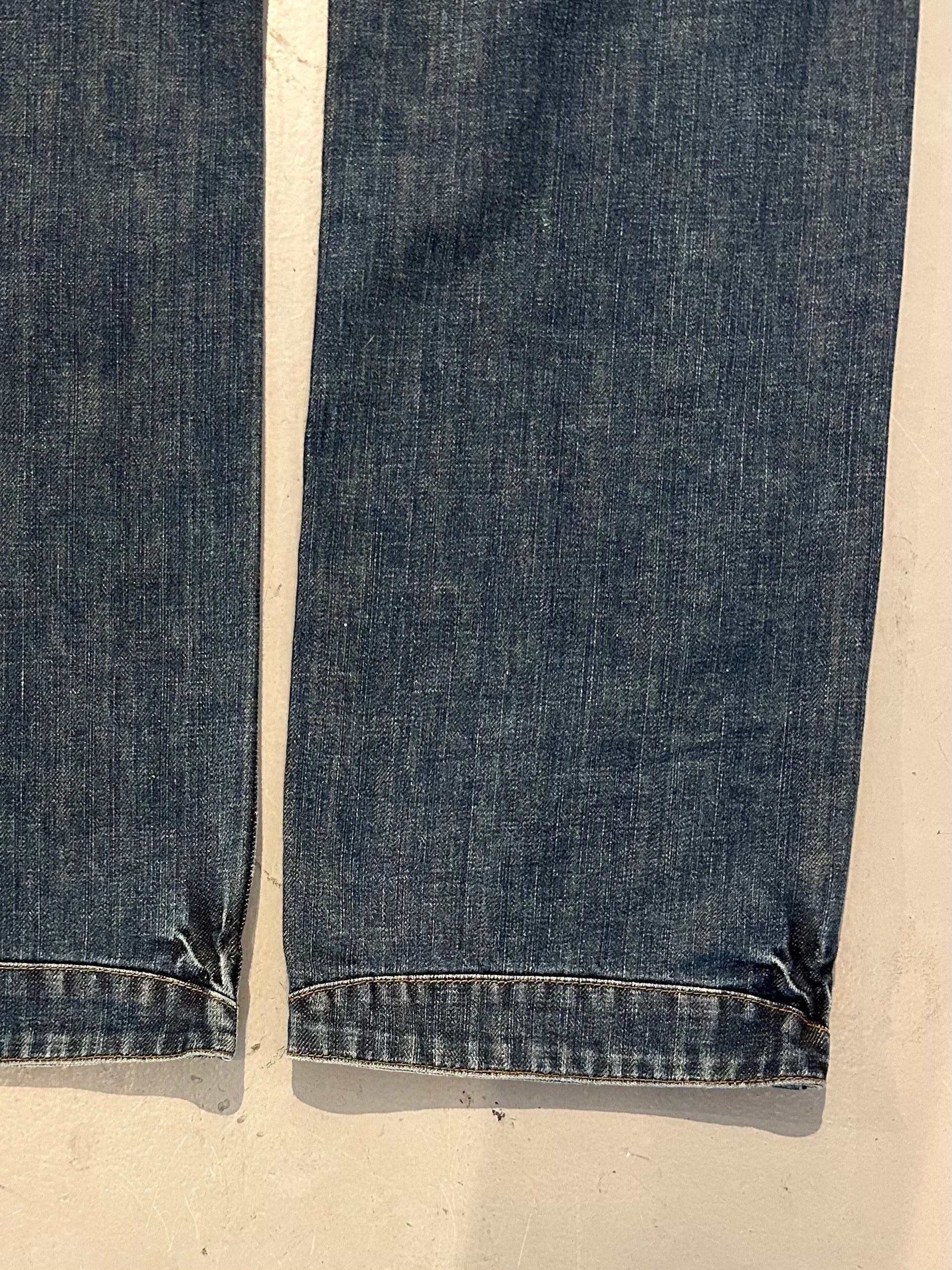 Vintage Lambretta Straight Leg Dark Denim L/XL