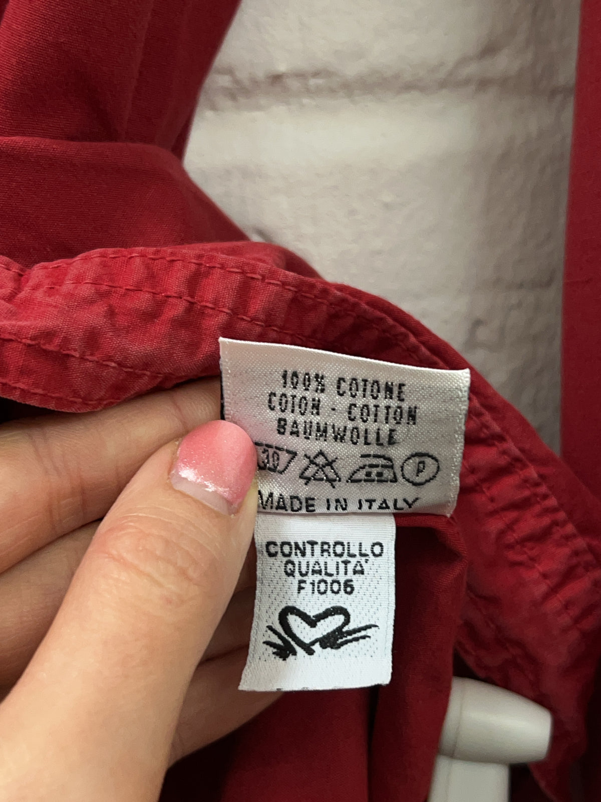 Vintage Phard Hemd red (M)