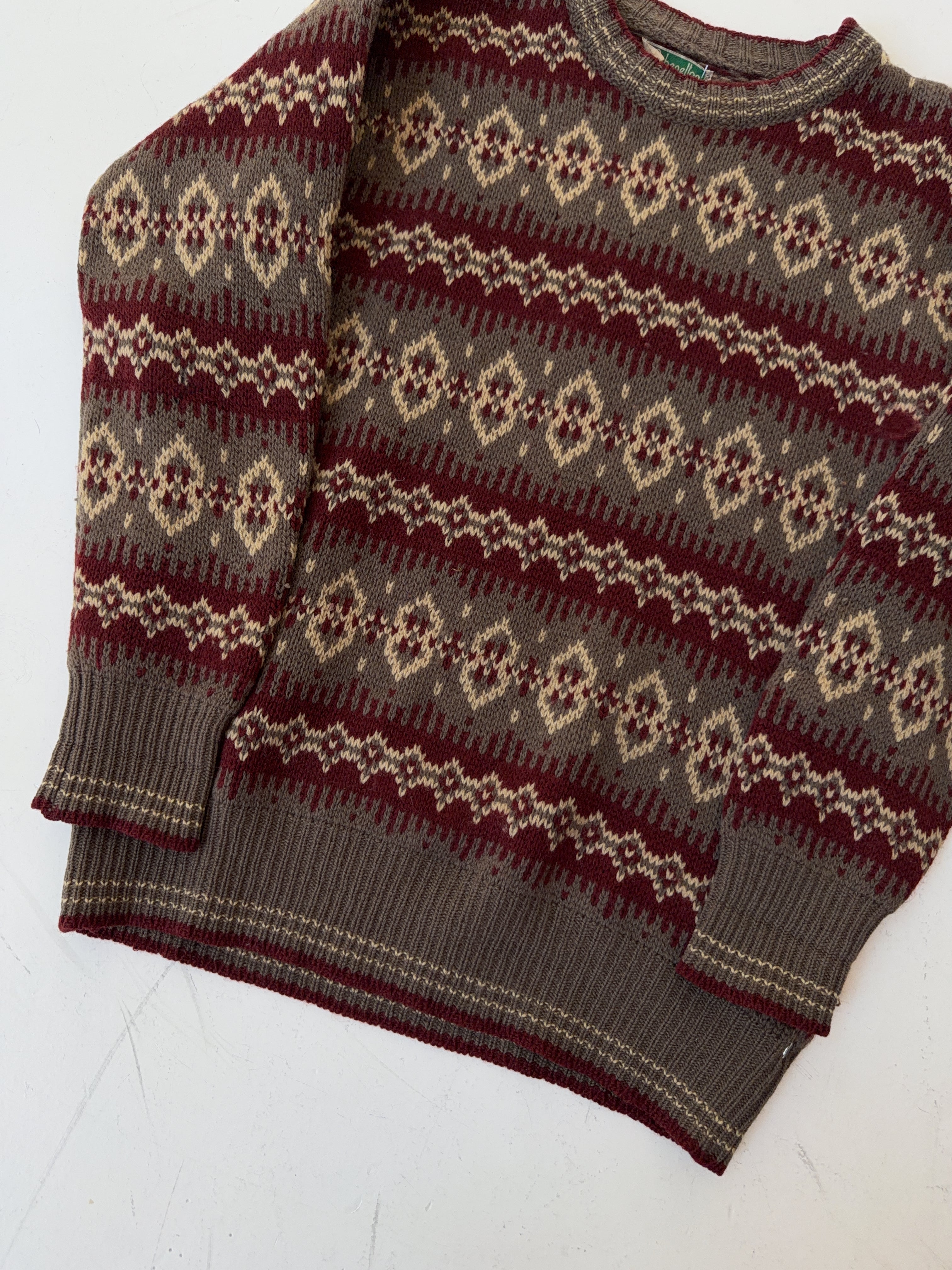 Vintage Benetton Knit Sweater (L)