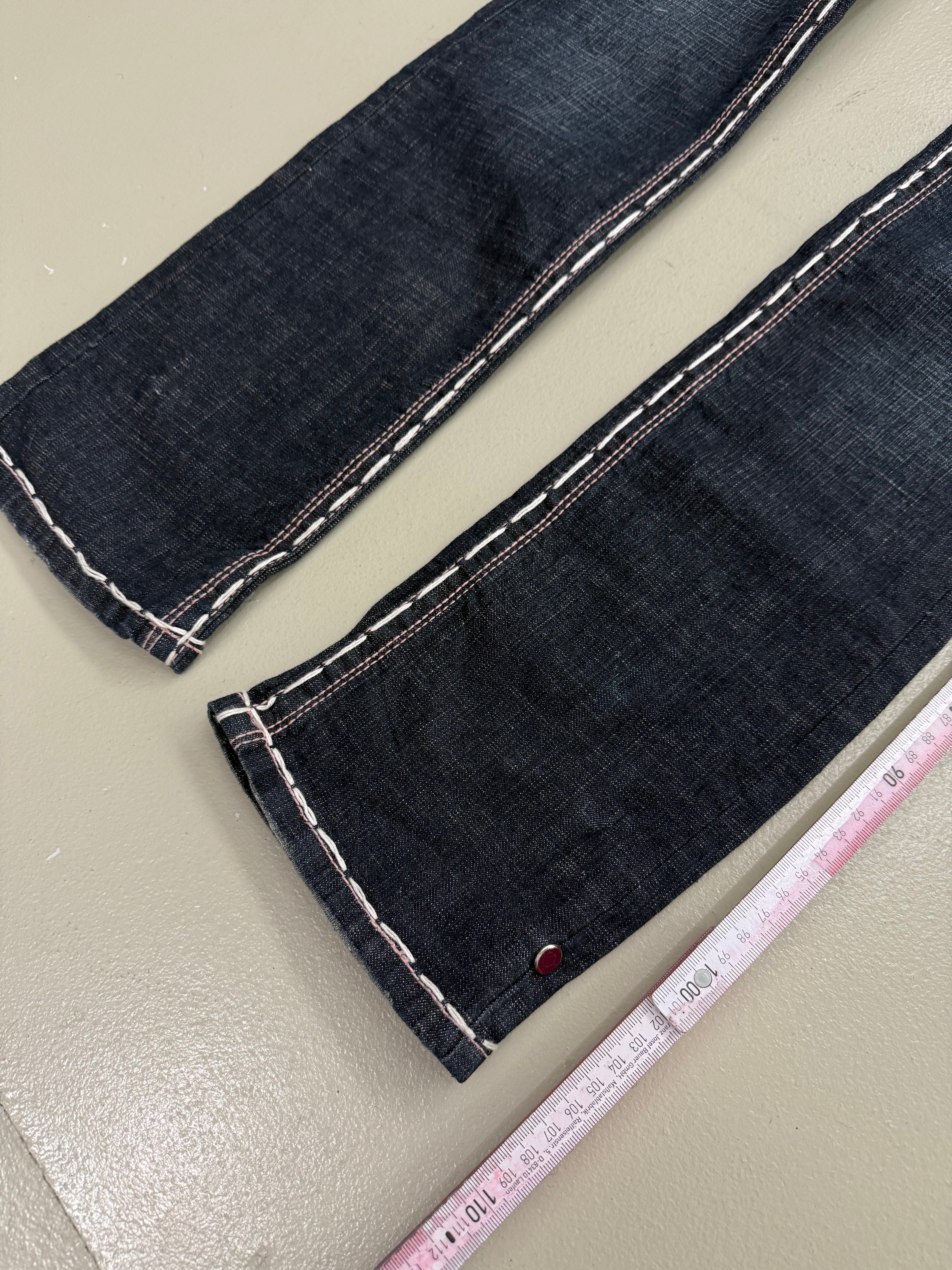 Y2K Laguna Beach „Caspitrano Beach“ Low Waist Denim XXS/XS + BOX