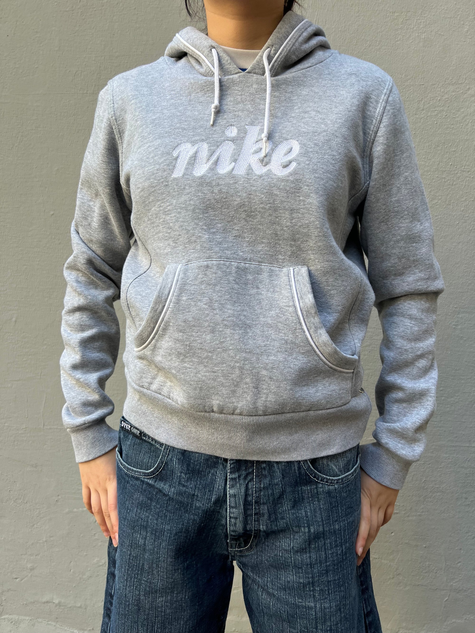 Vintage Nike Grey Hoodie S/M