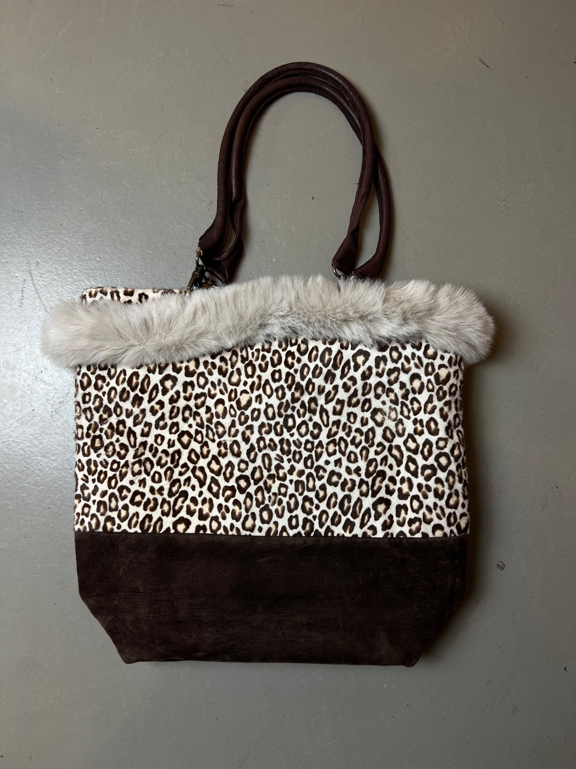 Vintage Just Cavalli Crazy Leo Print Y2K Bag