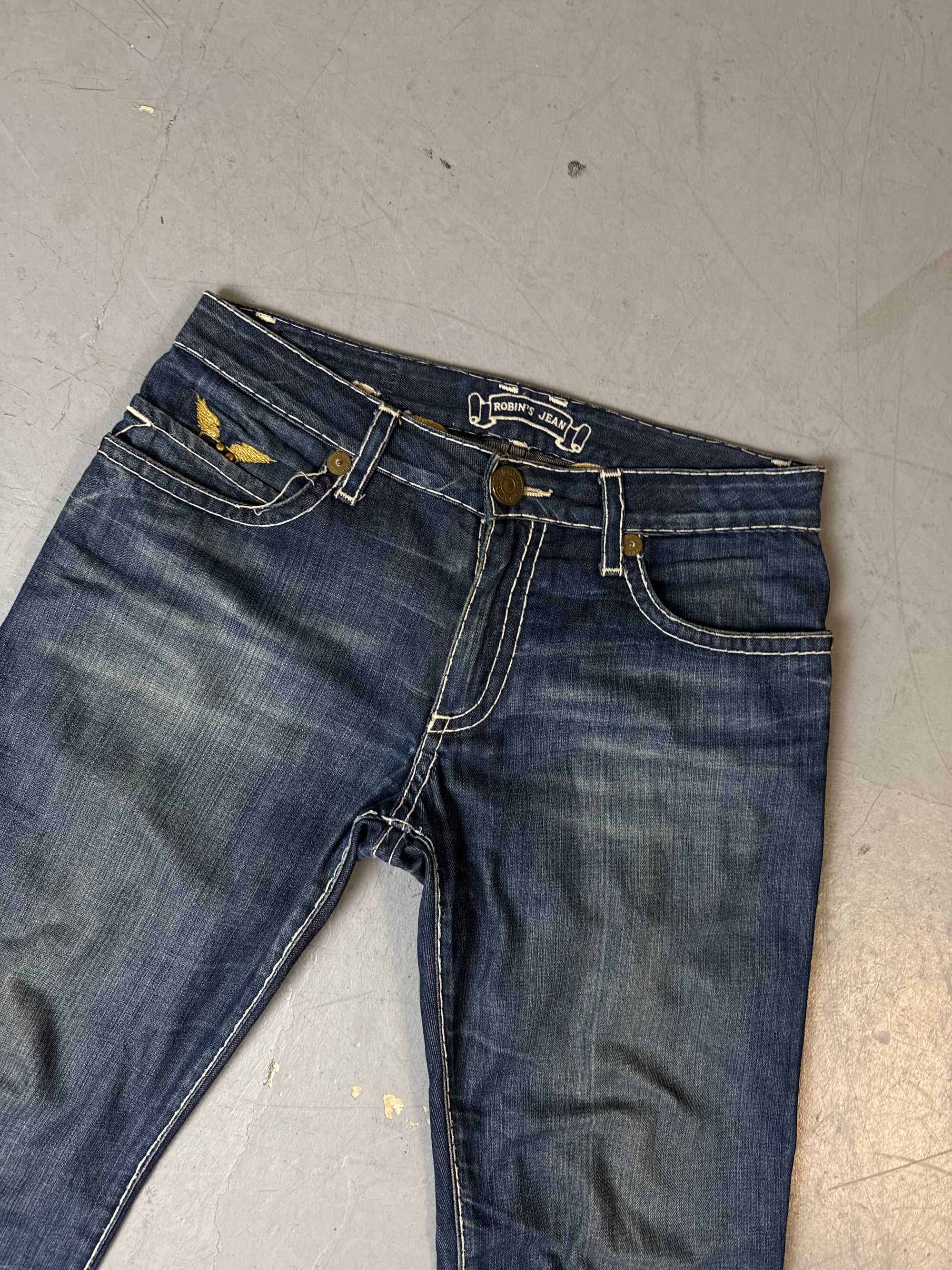 Vintage Robin‘s Jeans Y2K Bootcut Denim M/L