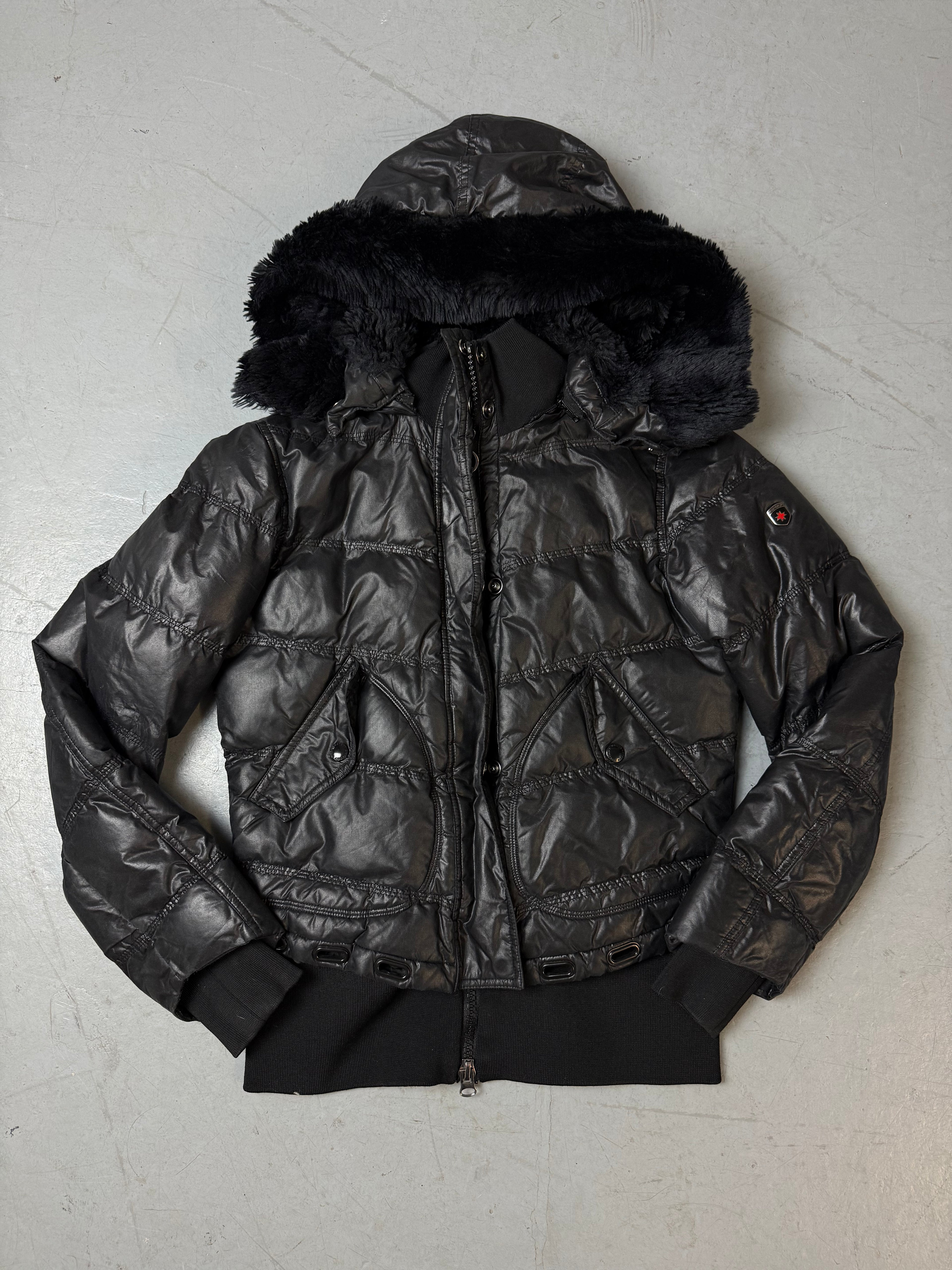 Vintage Wellensteyn Black Winter Jacket M