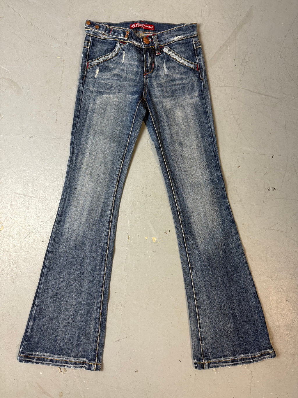 Vintage Fracomina Low Waist Bootcut Jeans XS