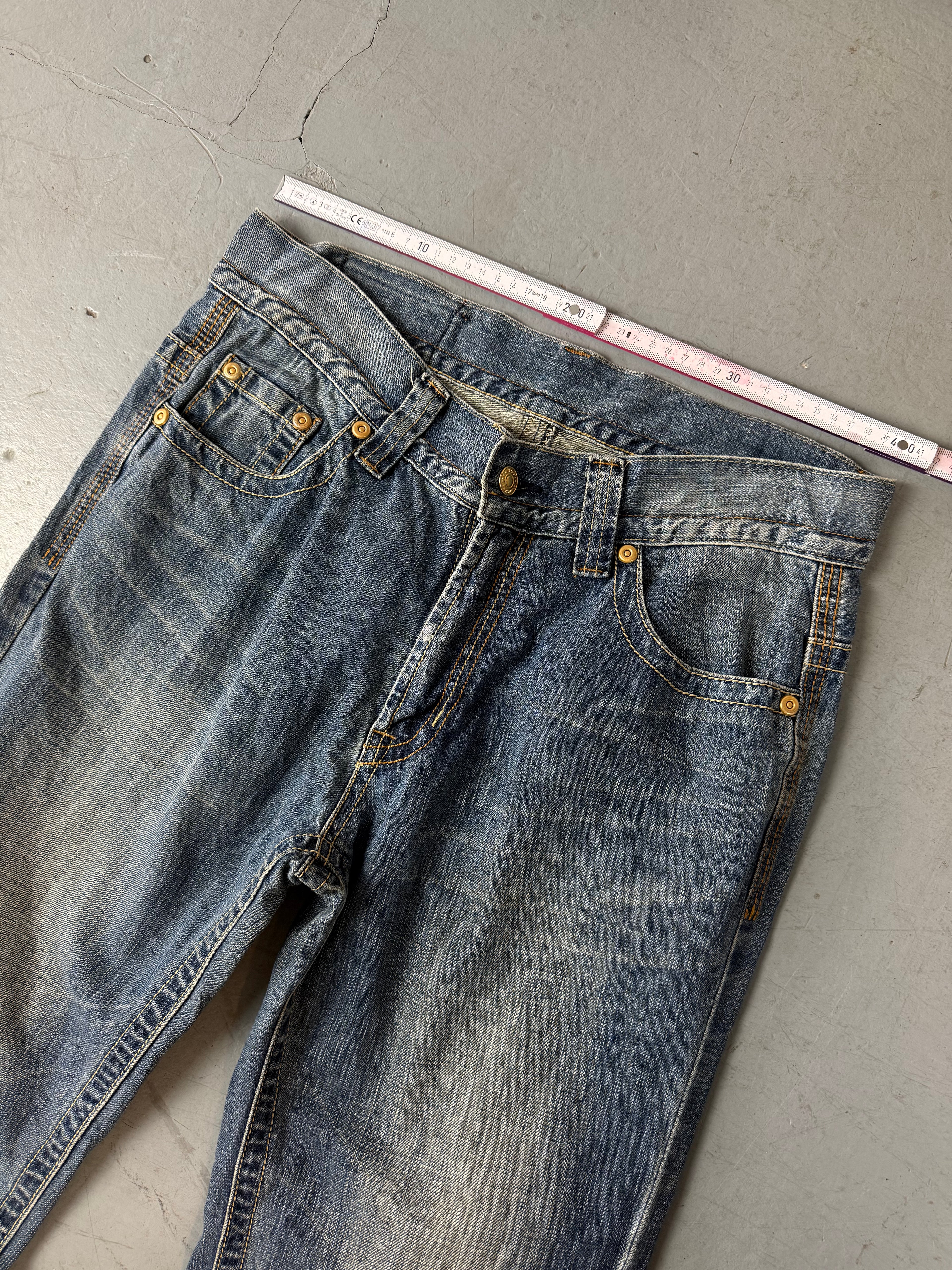 Vintage Big Group 508 Japanese Baggy Denim für Herren. Y2K Second Hand 2000s Fashion