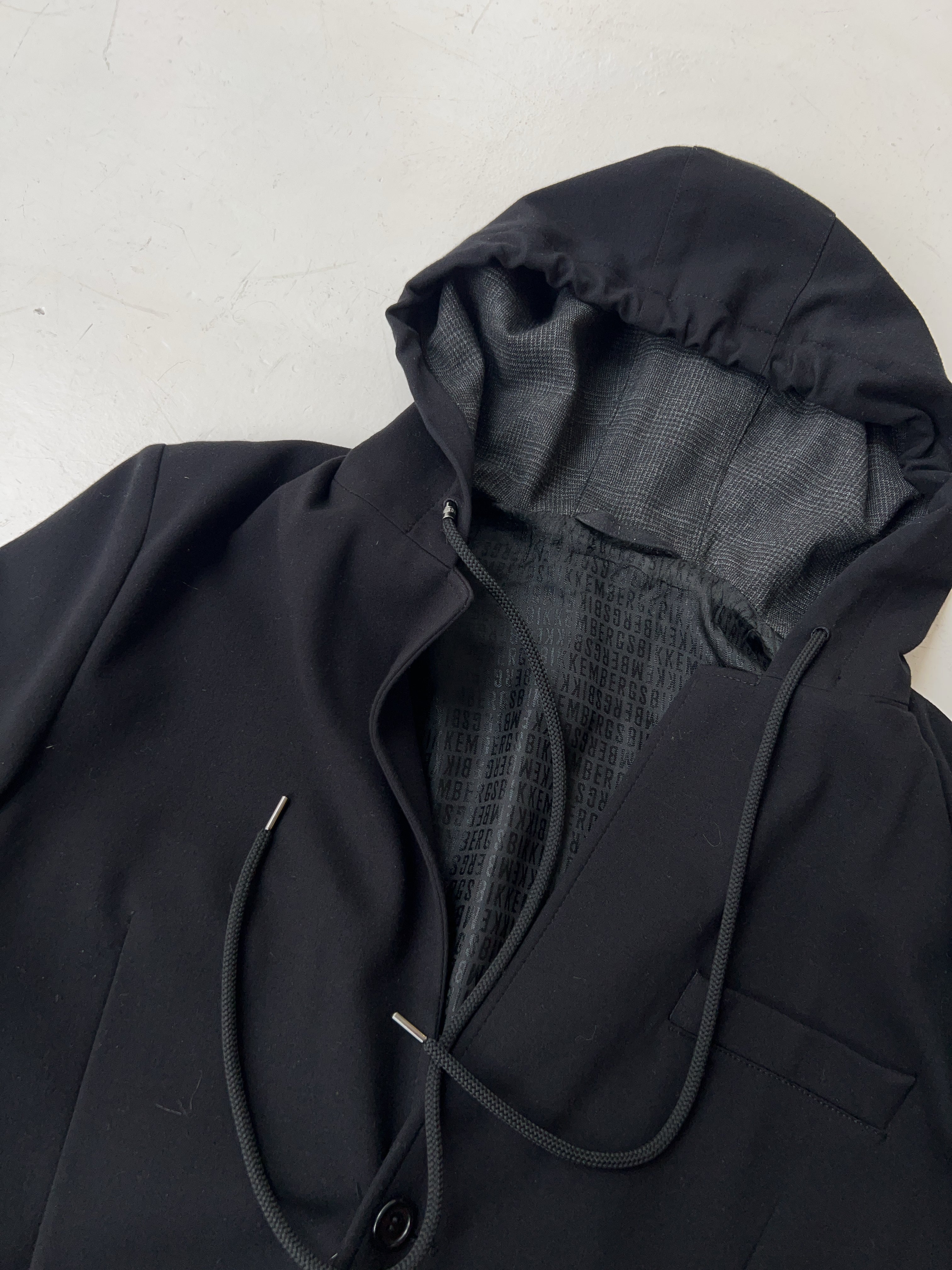 Vintage Bikkembergs Hooded Blazer Jacket (L)