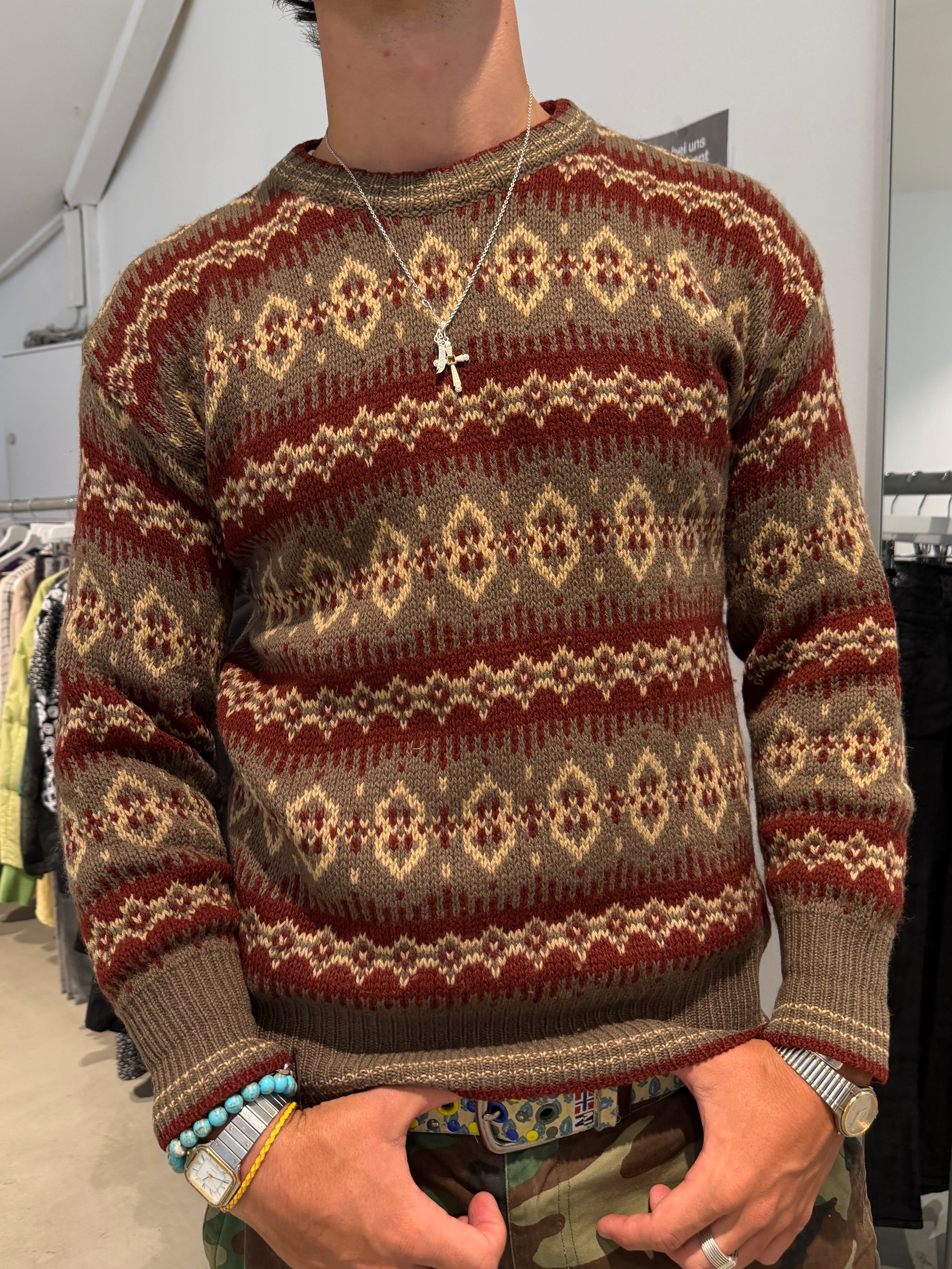 Vintage Benetton Knit Sweater (L)