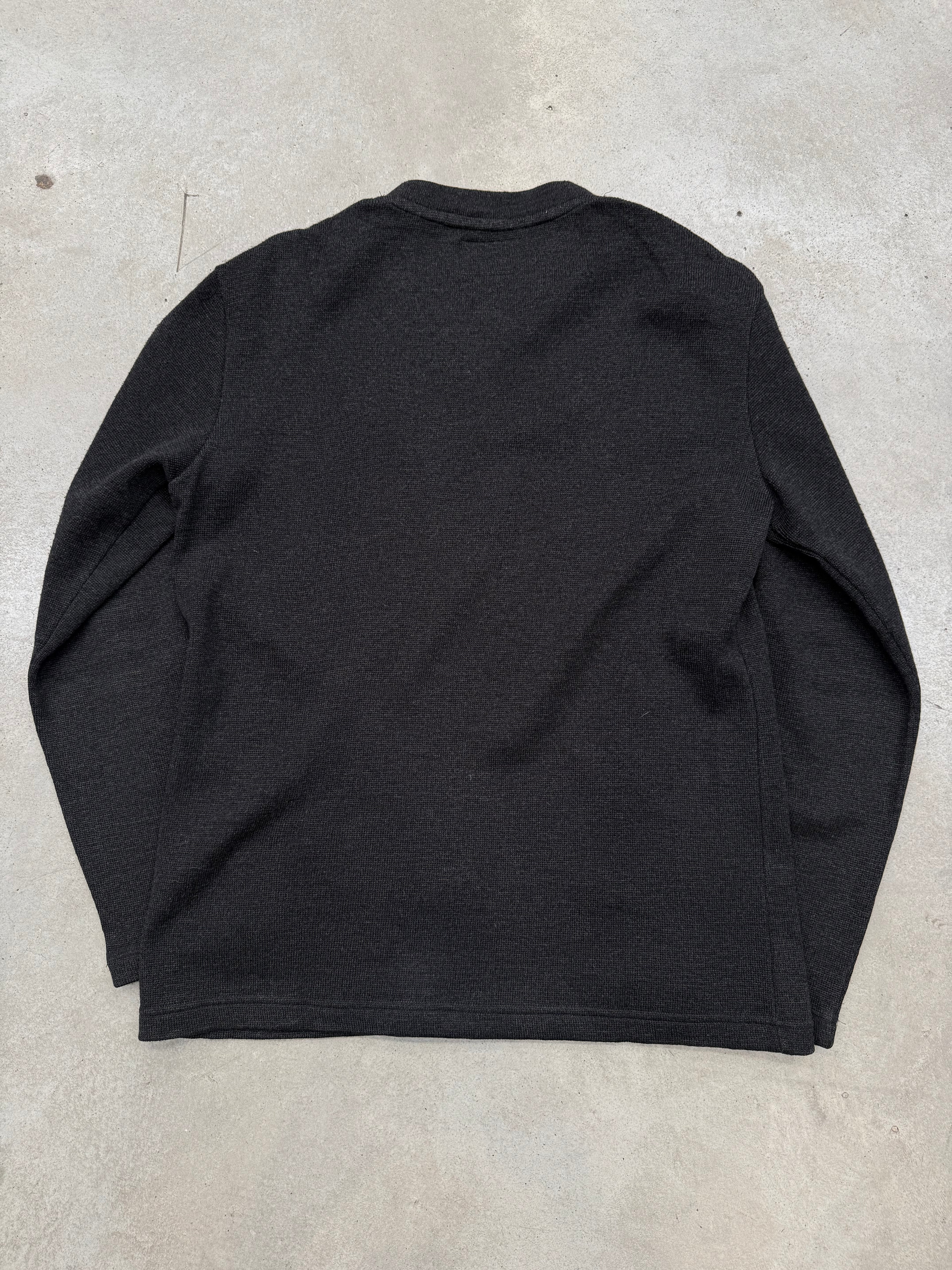 Vintage Armani Jeans Black Sweater M/L
