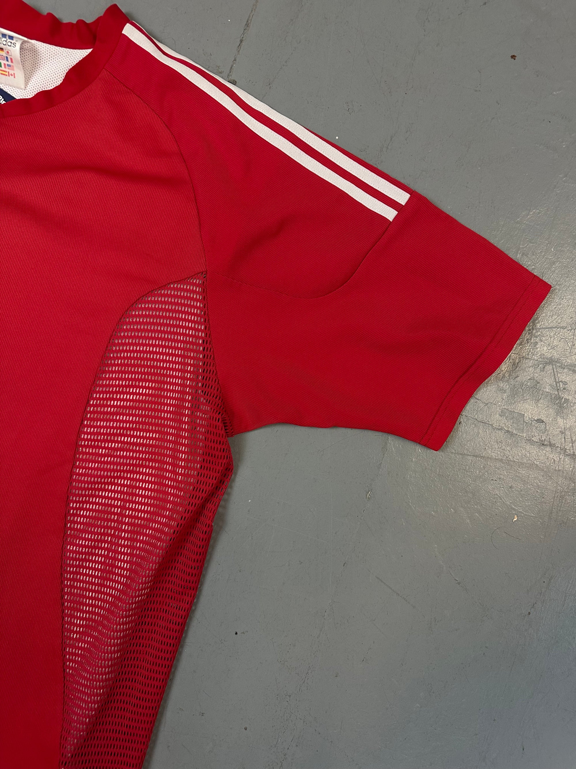 Vintage Red Adidas Jersey XL/XXL