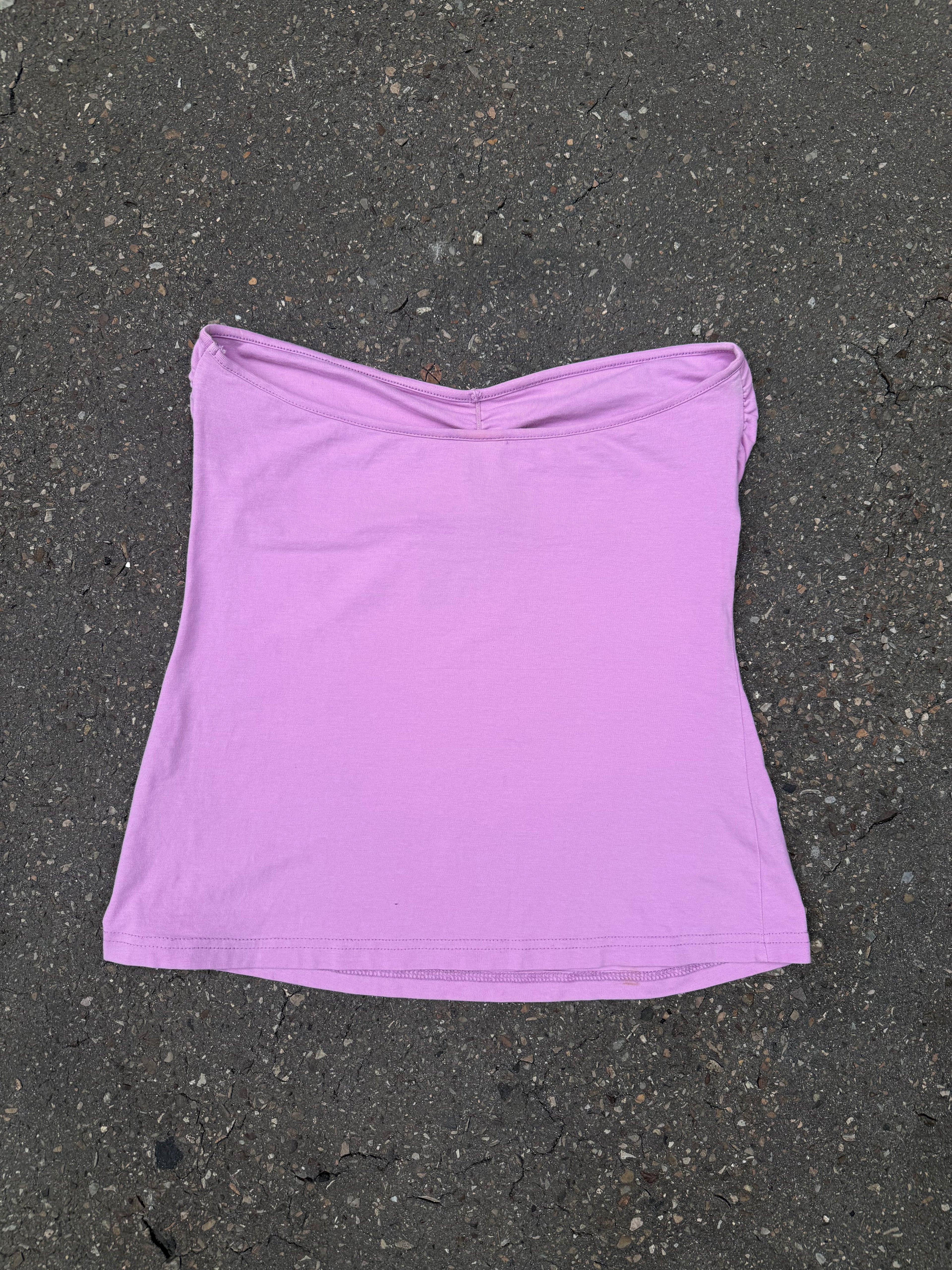 Vintage Pink Bandeau Top S/M