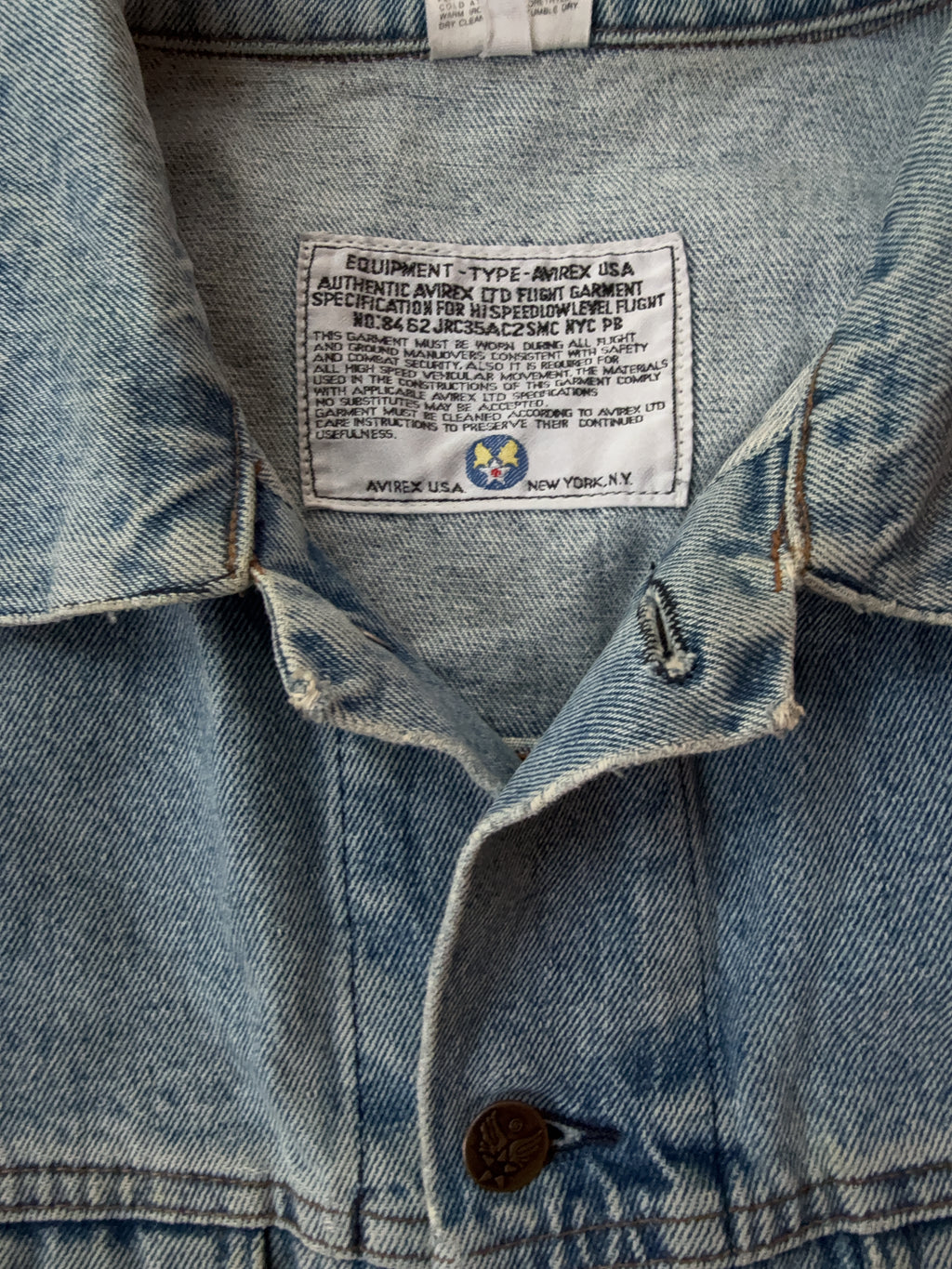 Vintage Avirex Jeansjacke (XL)