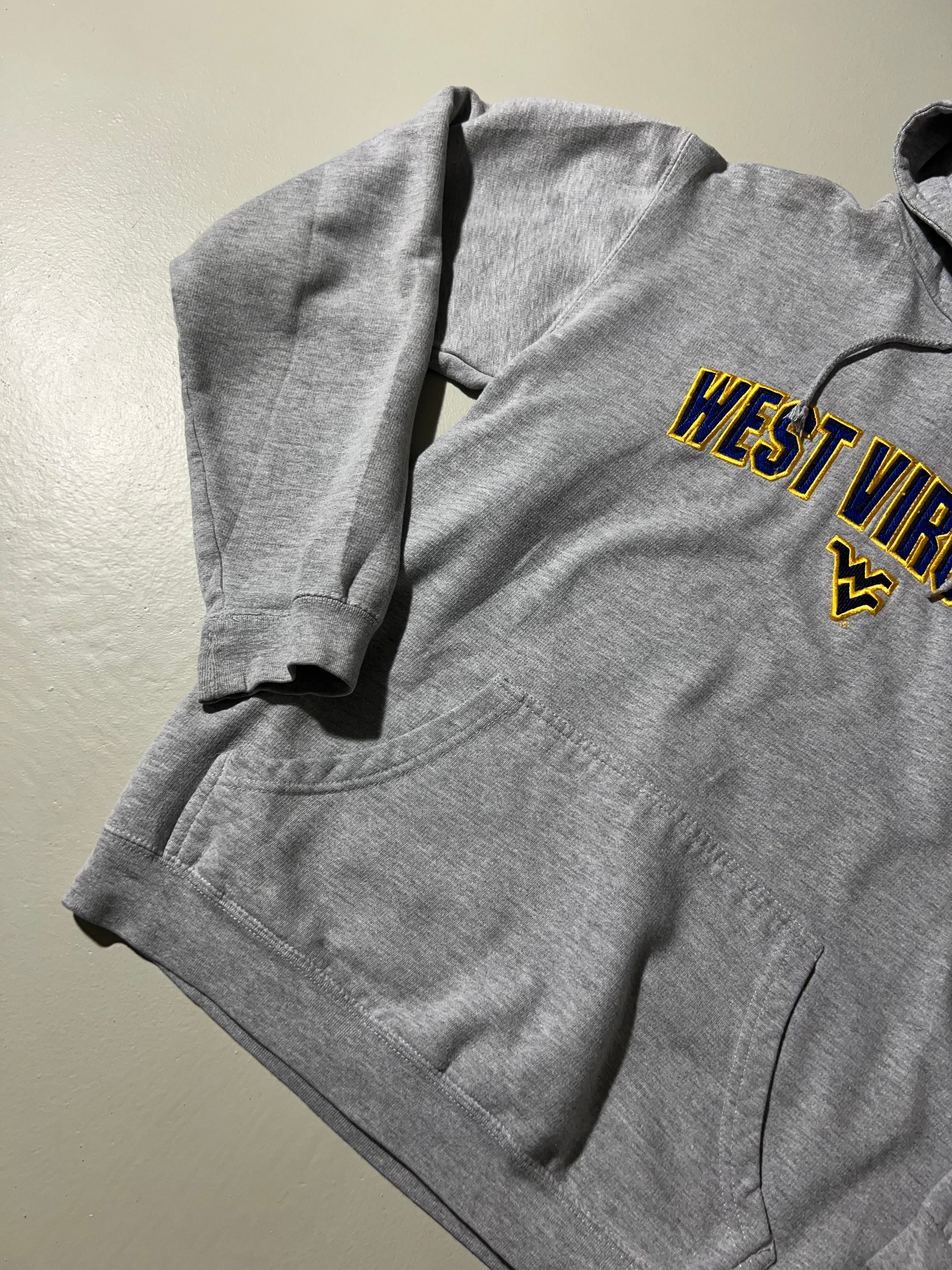 Vintage Grey West Virginia Hoodie M/L