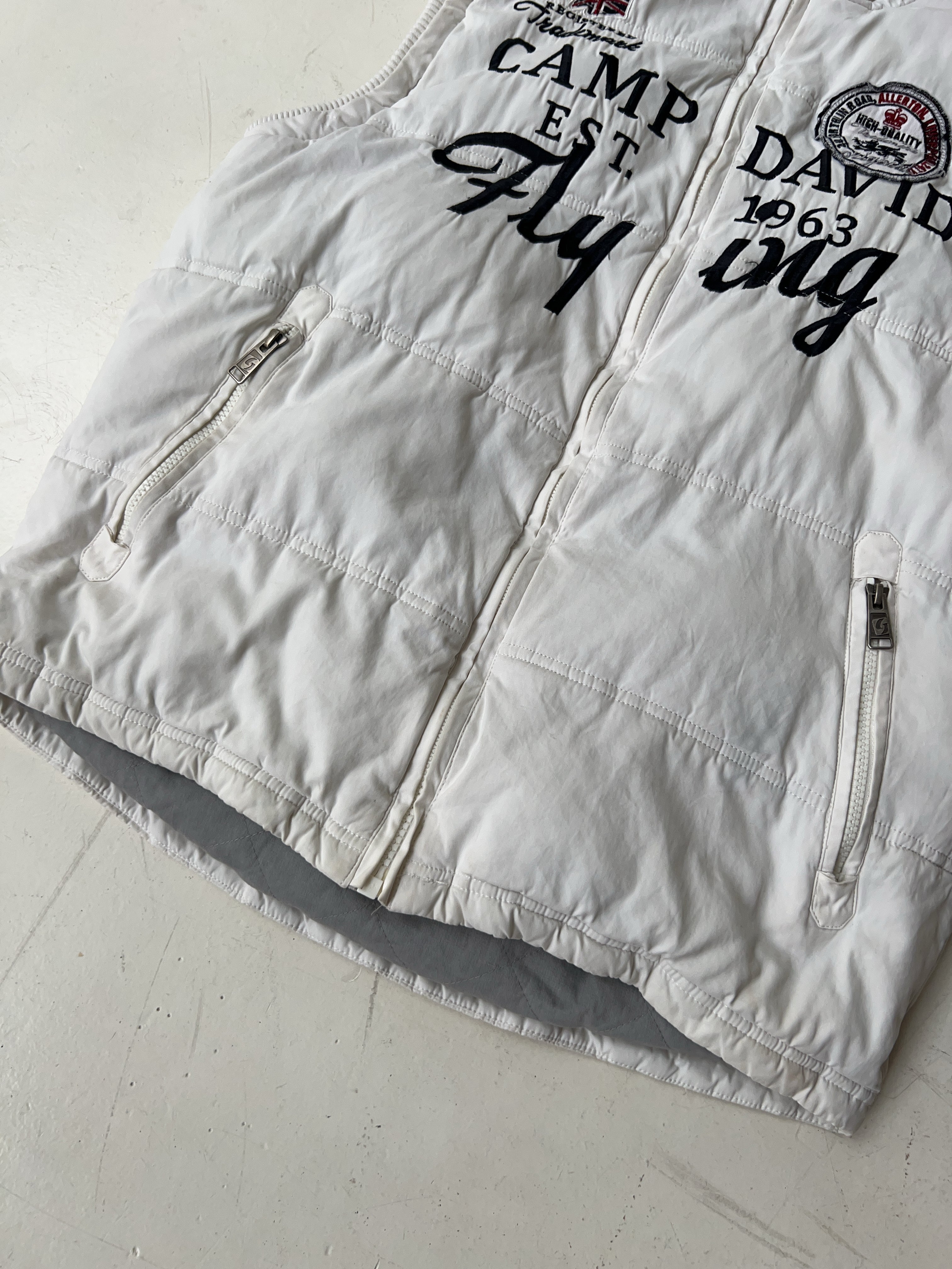 Vintage Camp David Puffer Vest (M)