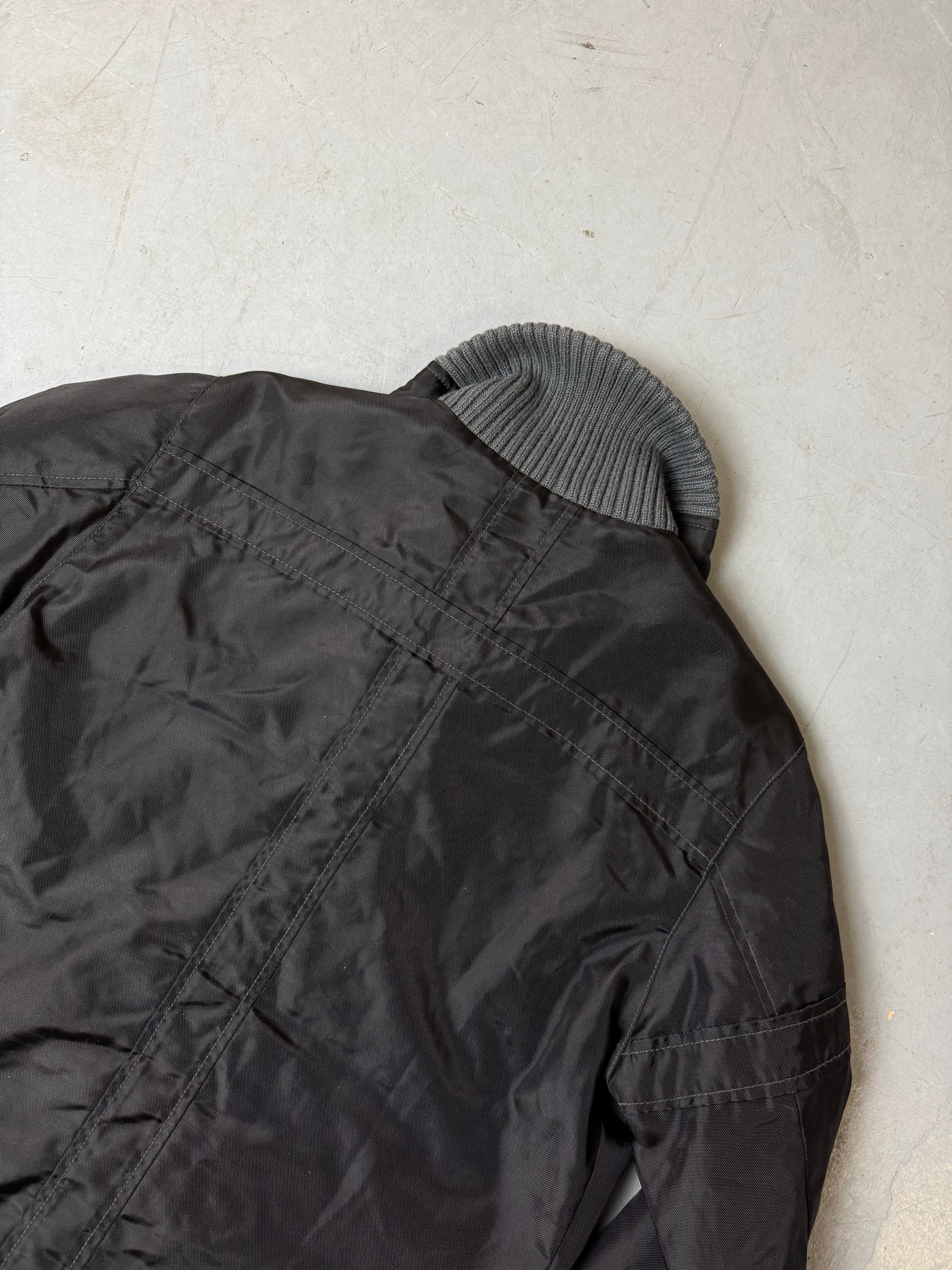 Vintage Energie Black Outerwear Jacket L