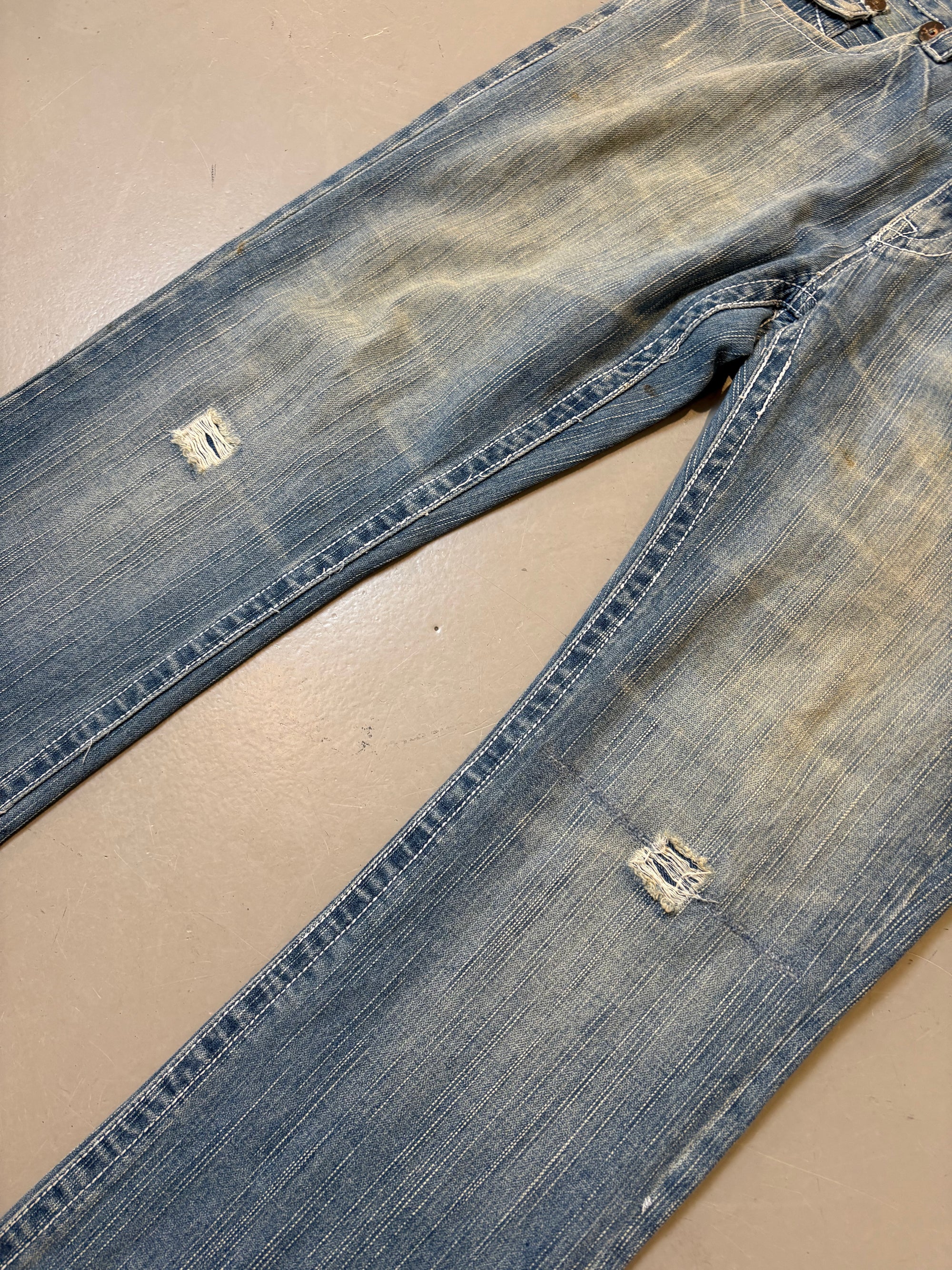 Vintage True Religion Stitched Denim L/XL