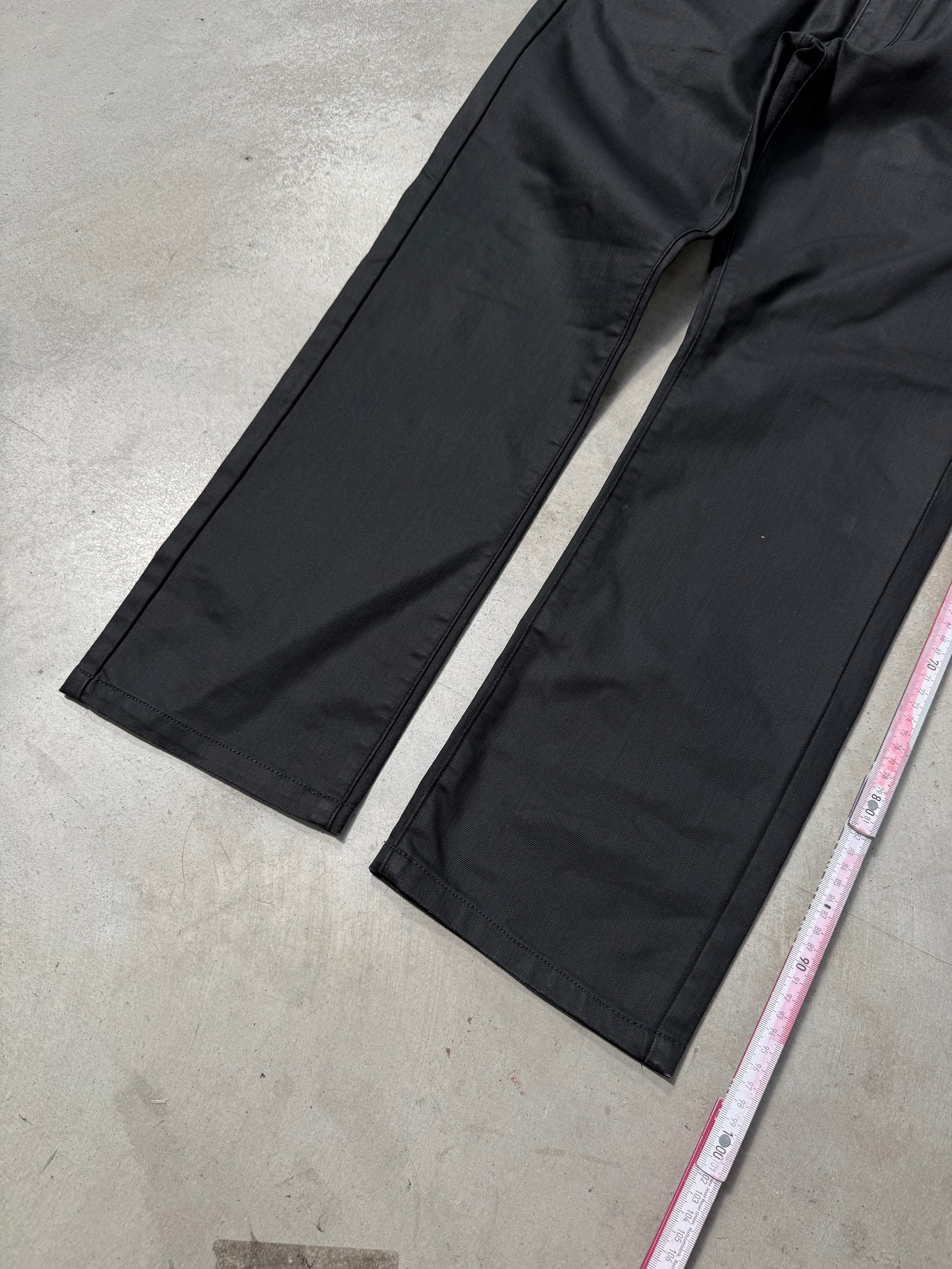 Vintage Guess Black Slim Straight Fit Pants M