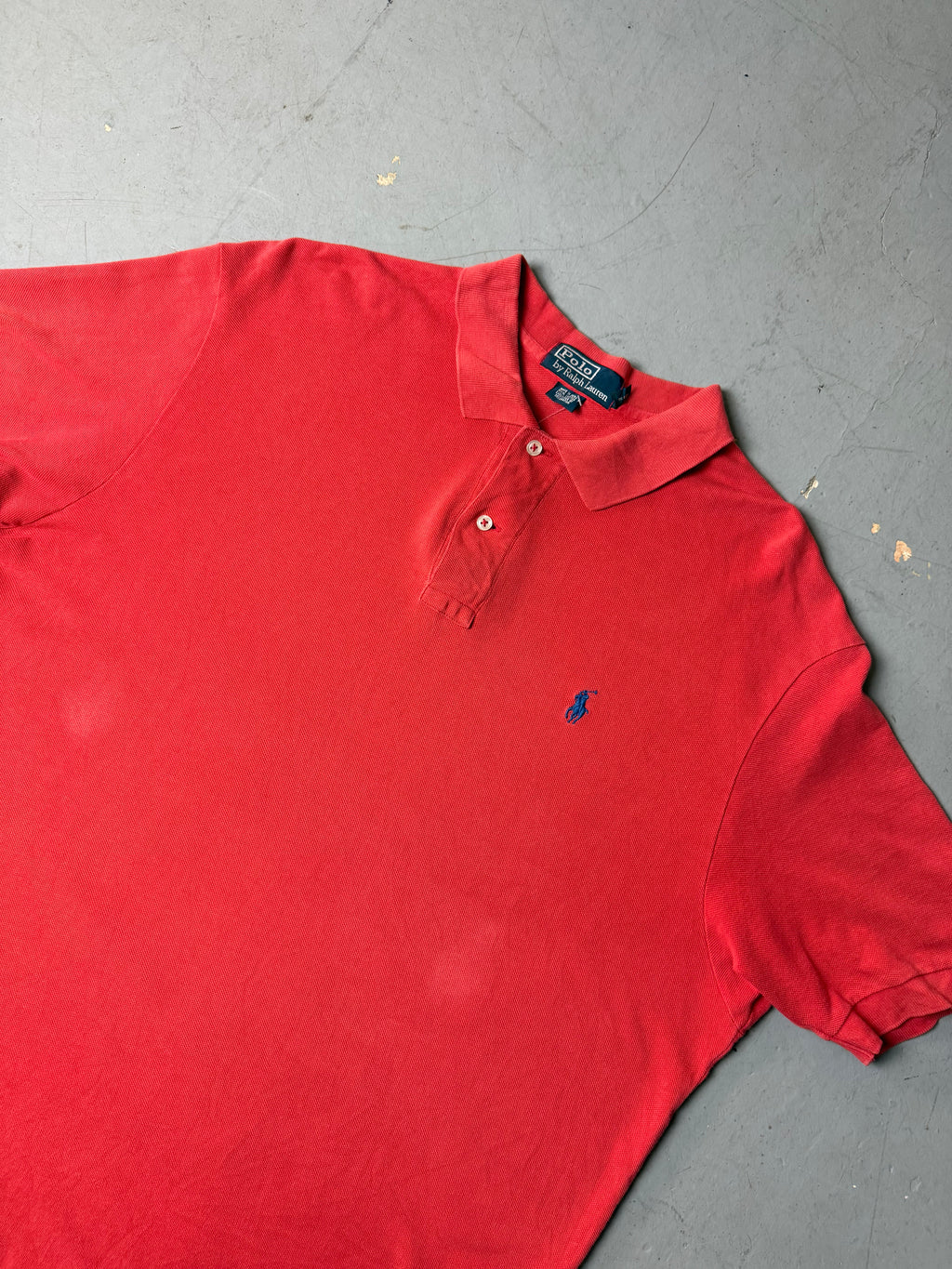 Detailbild von Vintage Polo Ralph Lauren Coral Shirt von vorne