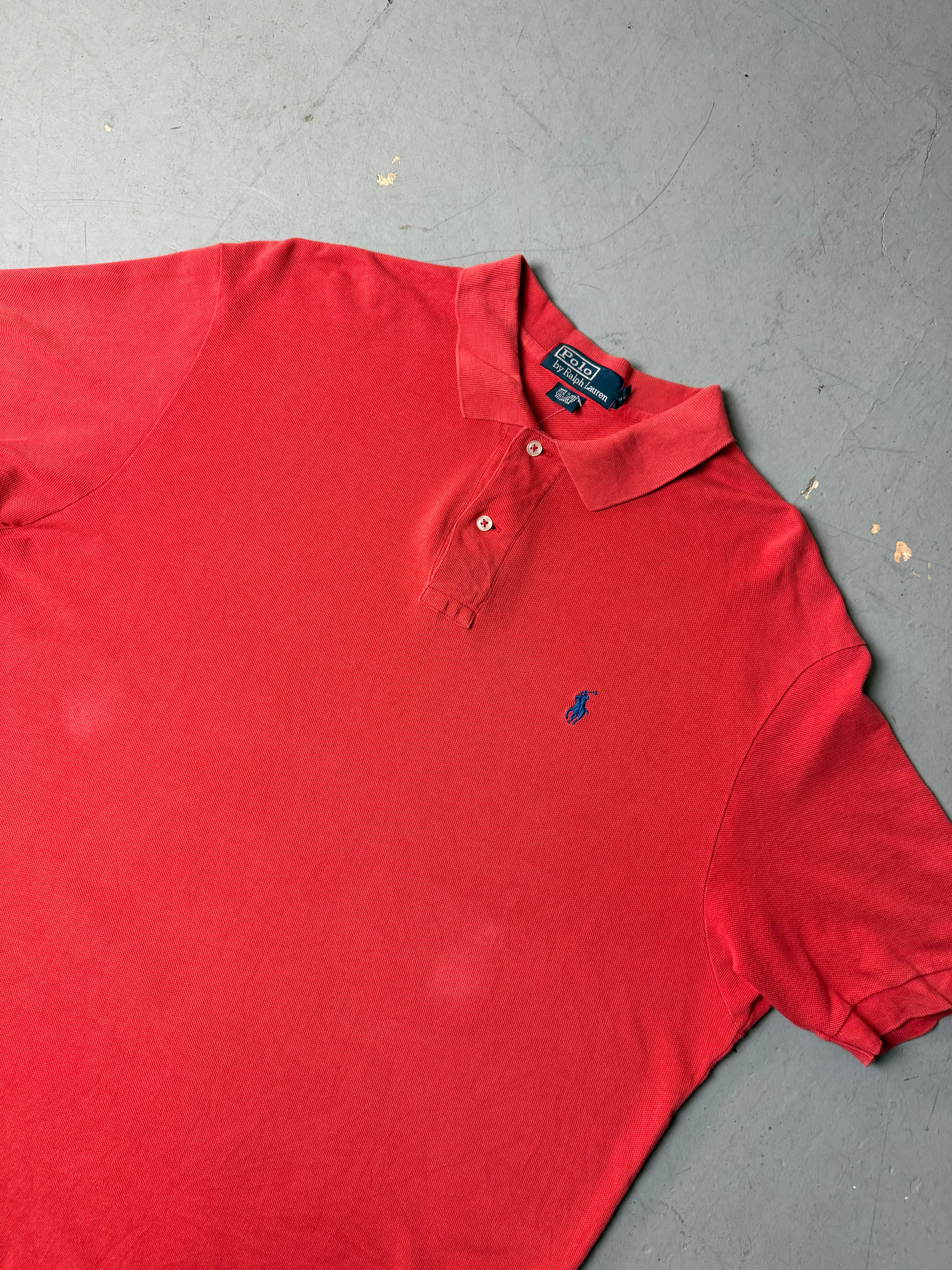 Detailbild von Vintage Polo Ralph Lauren Coral Shirt von vorne