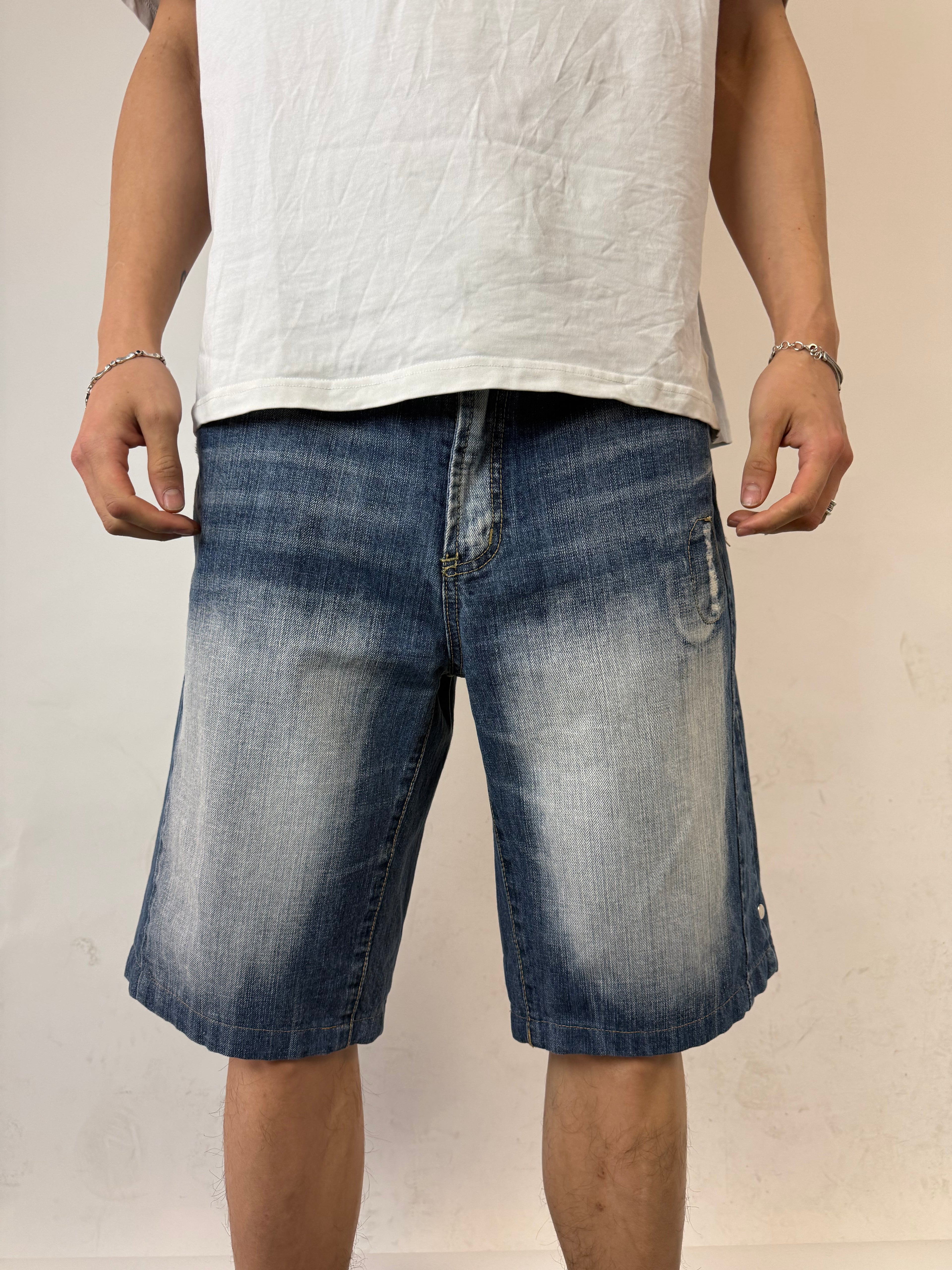 Vintage Armani Jeans Denim Shorts XL