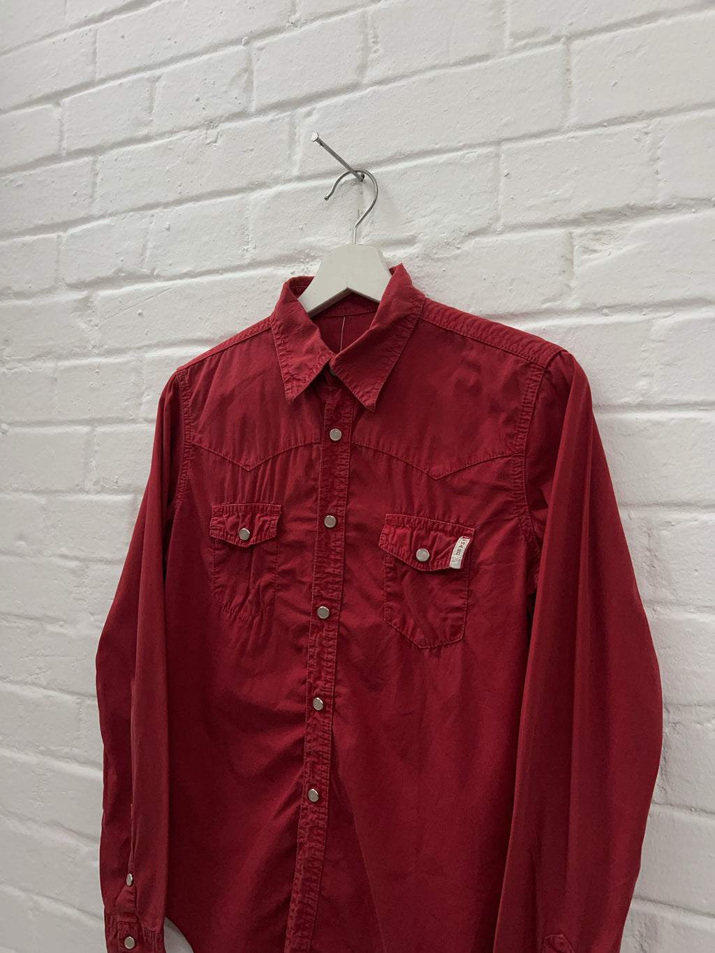 Vintage Phard Hemd red (M)