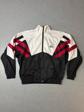 Vintage Adidas White and Black Trackjacket XL