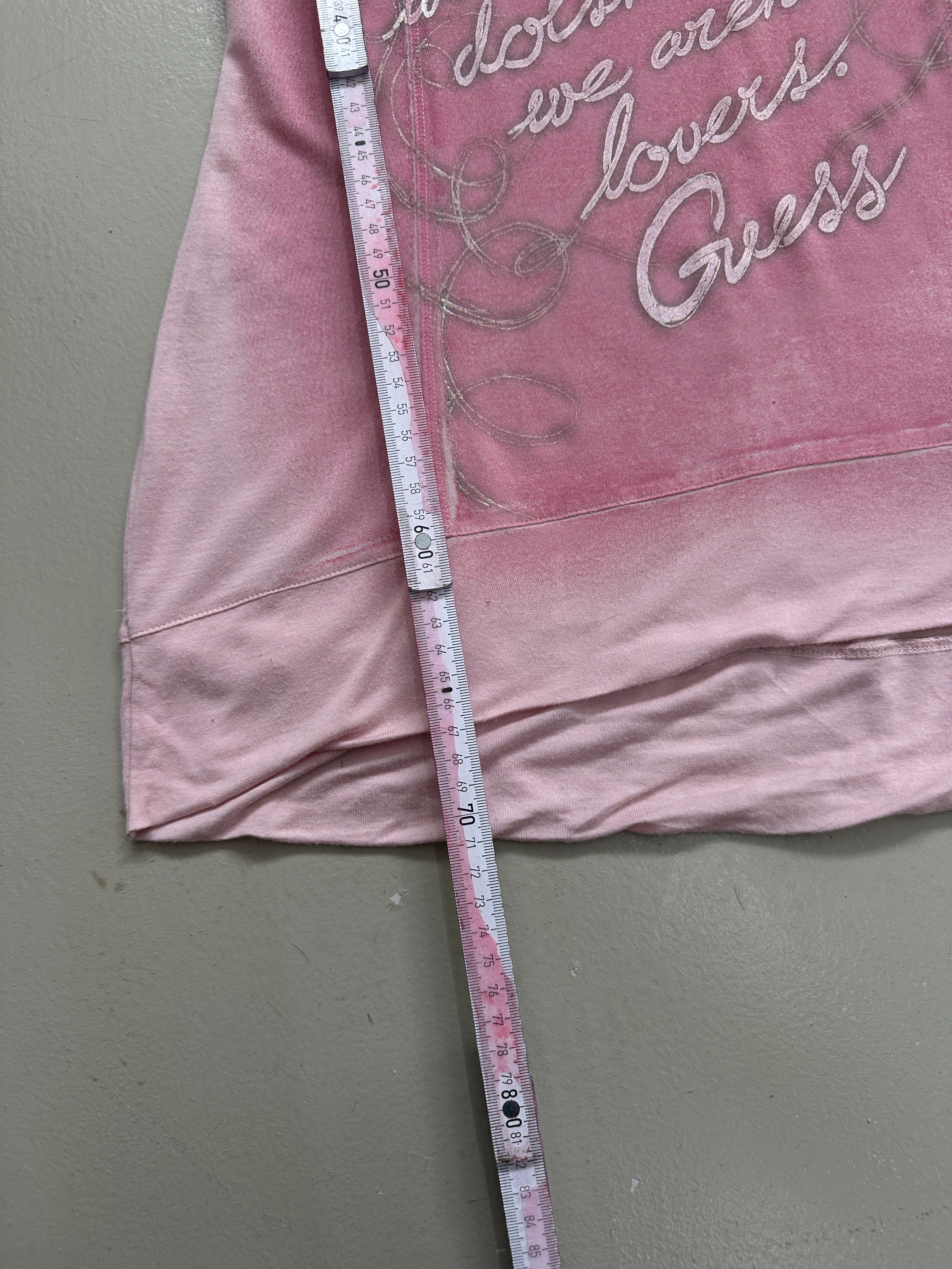 Vintage Guess Pink Tank Top M