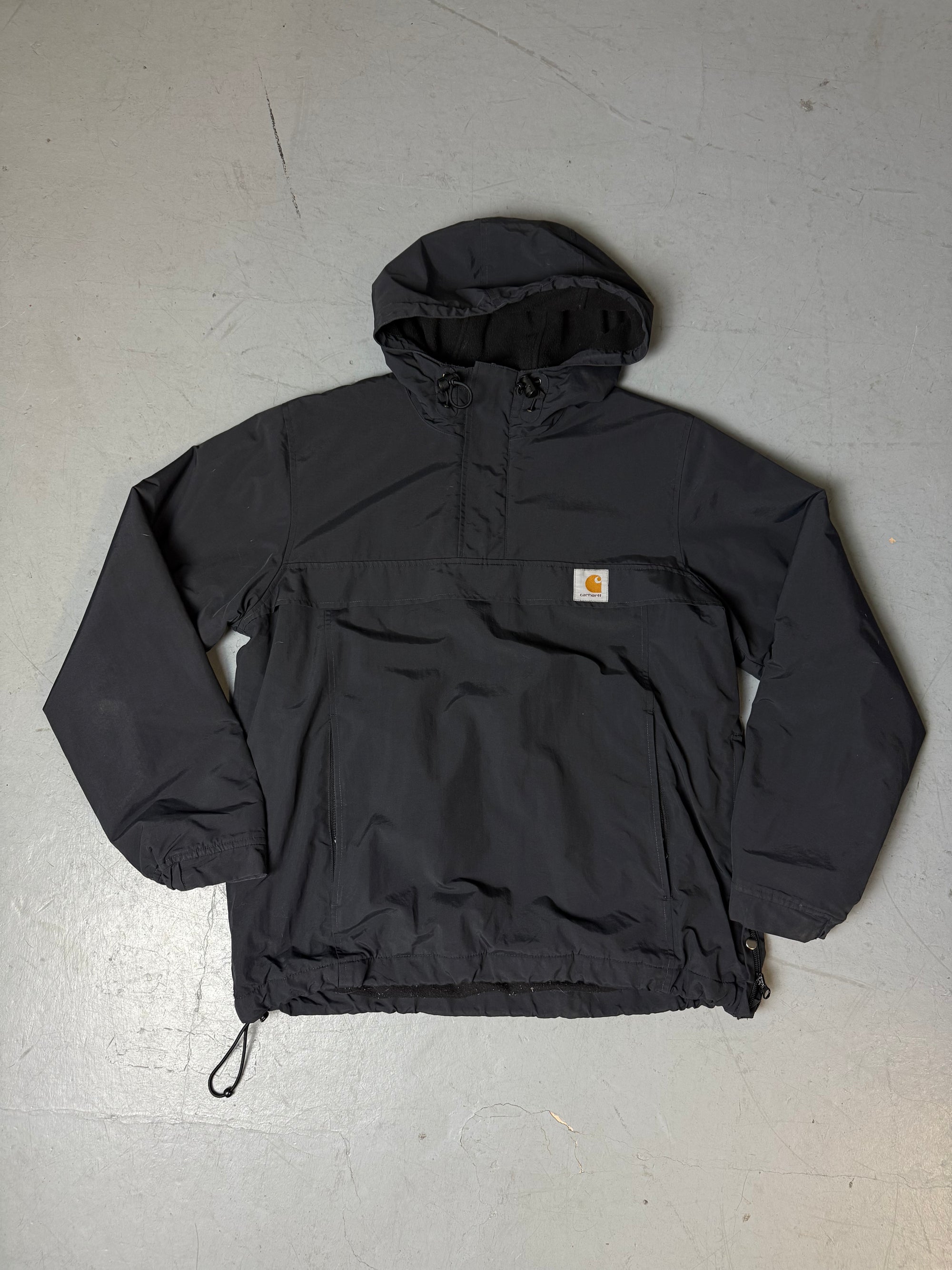 Eine schwarze Carhartt windbreaker Jacke in L 