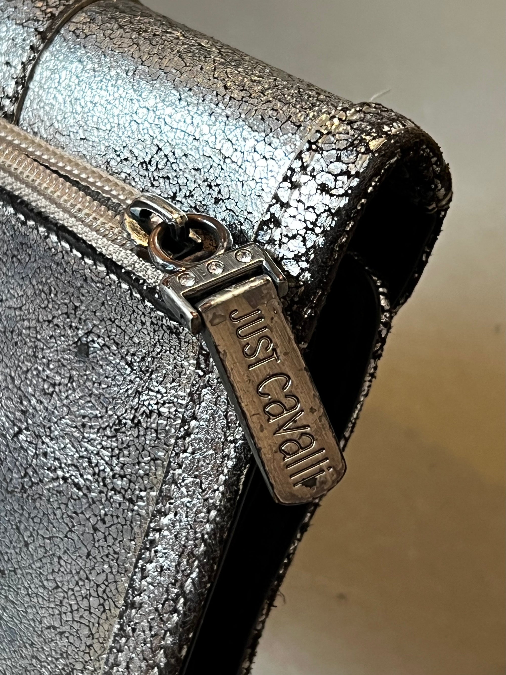 Vintage Silver Just Cavalli Wallet