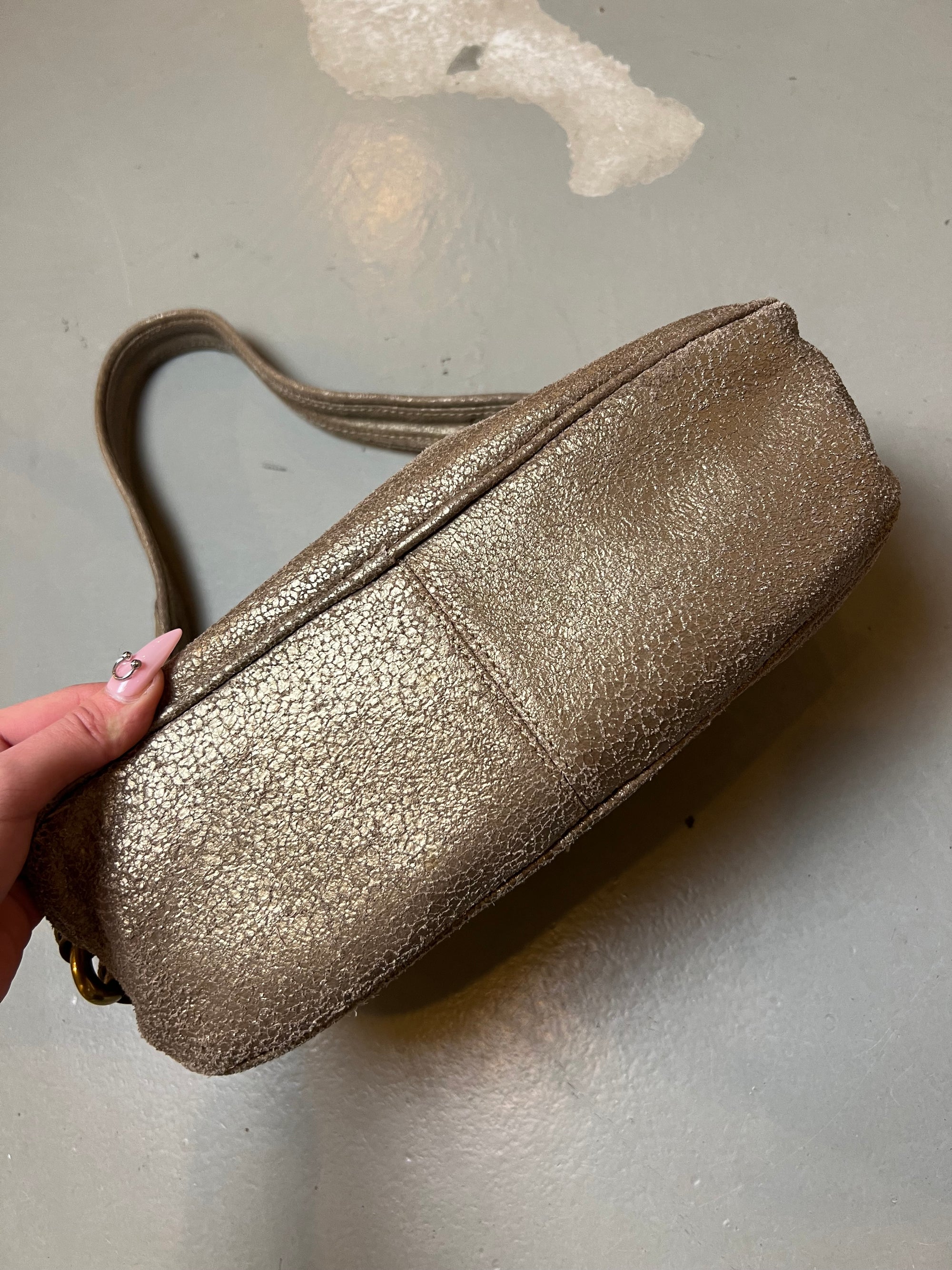 Vintage Just Cavalli All Gold Bag