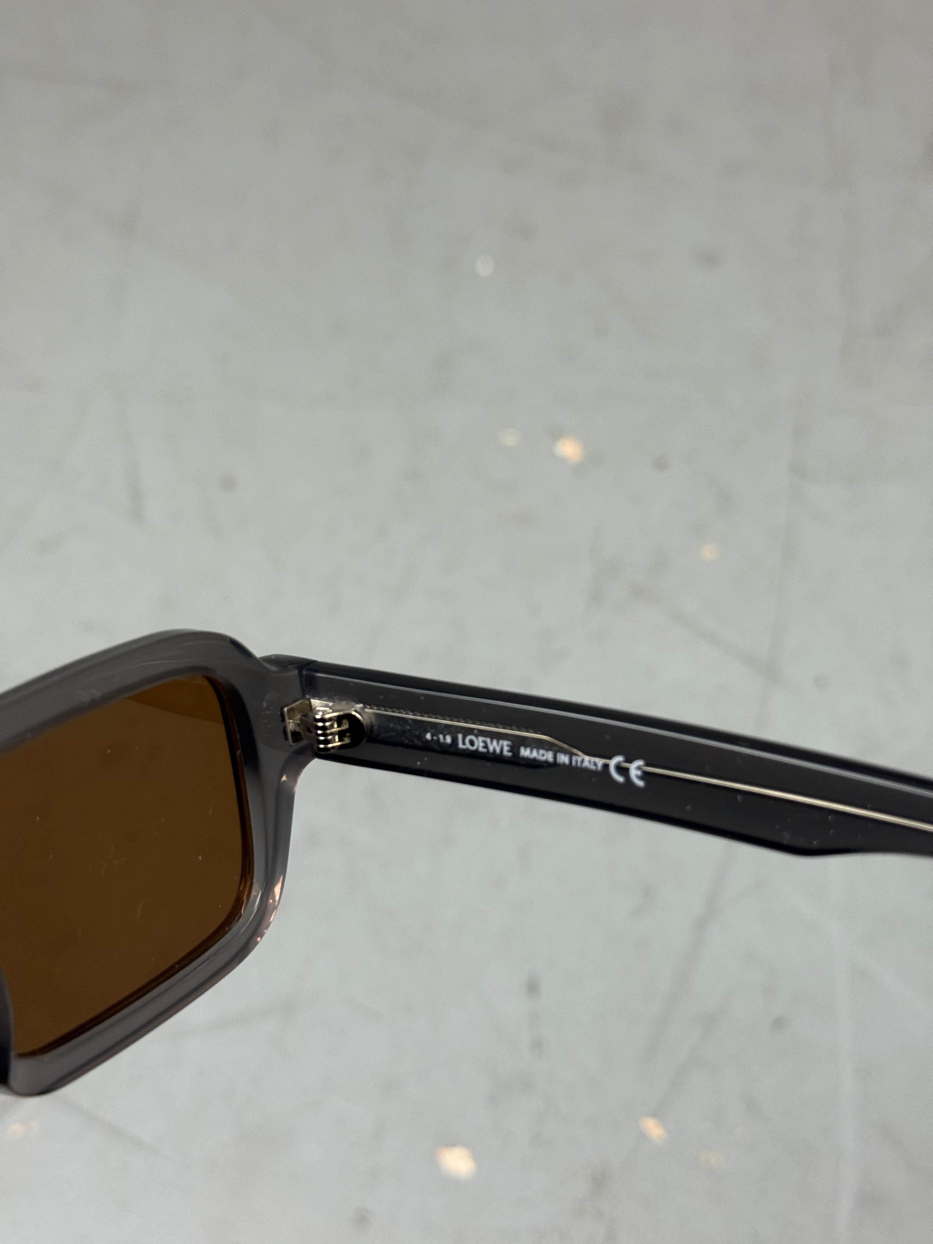 Loewe Rectangular Grey Sunglasses