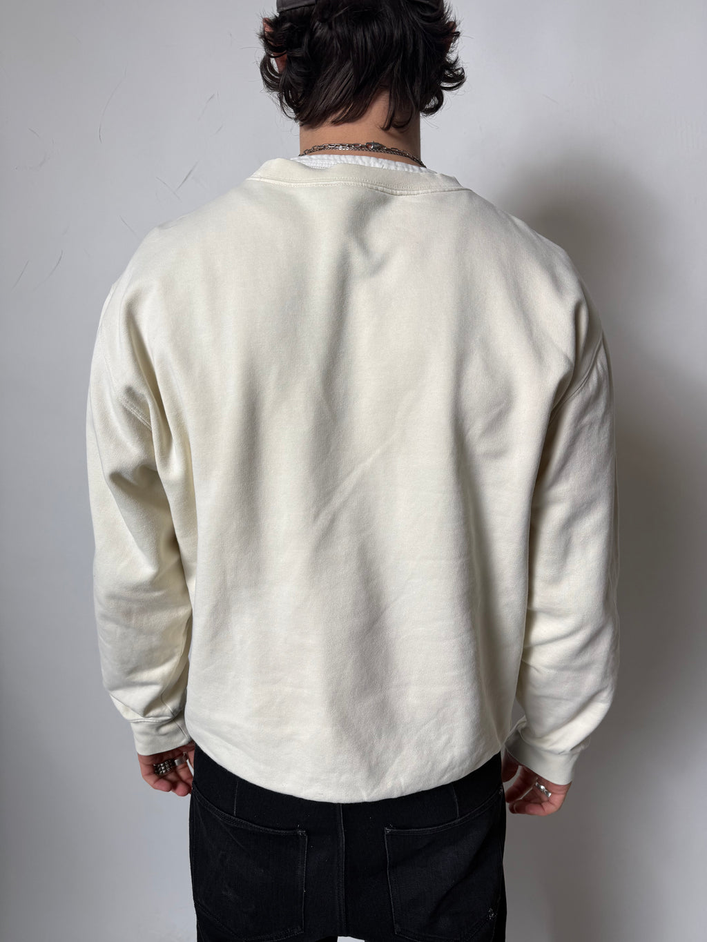 Vintage Carhartt Cream Crewneck Sweater XL