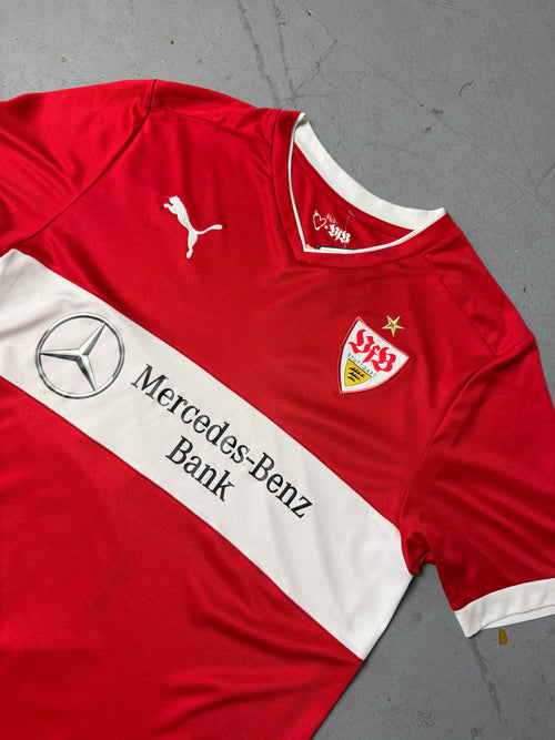 Vintage Puma VfB Stuttgart Jersey for boys. Y2K Second Hand 2000s Fashion 