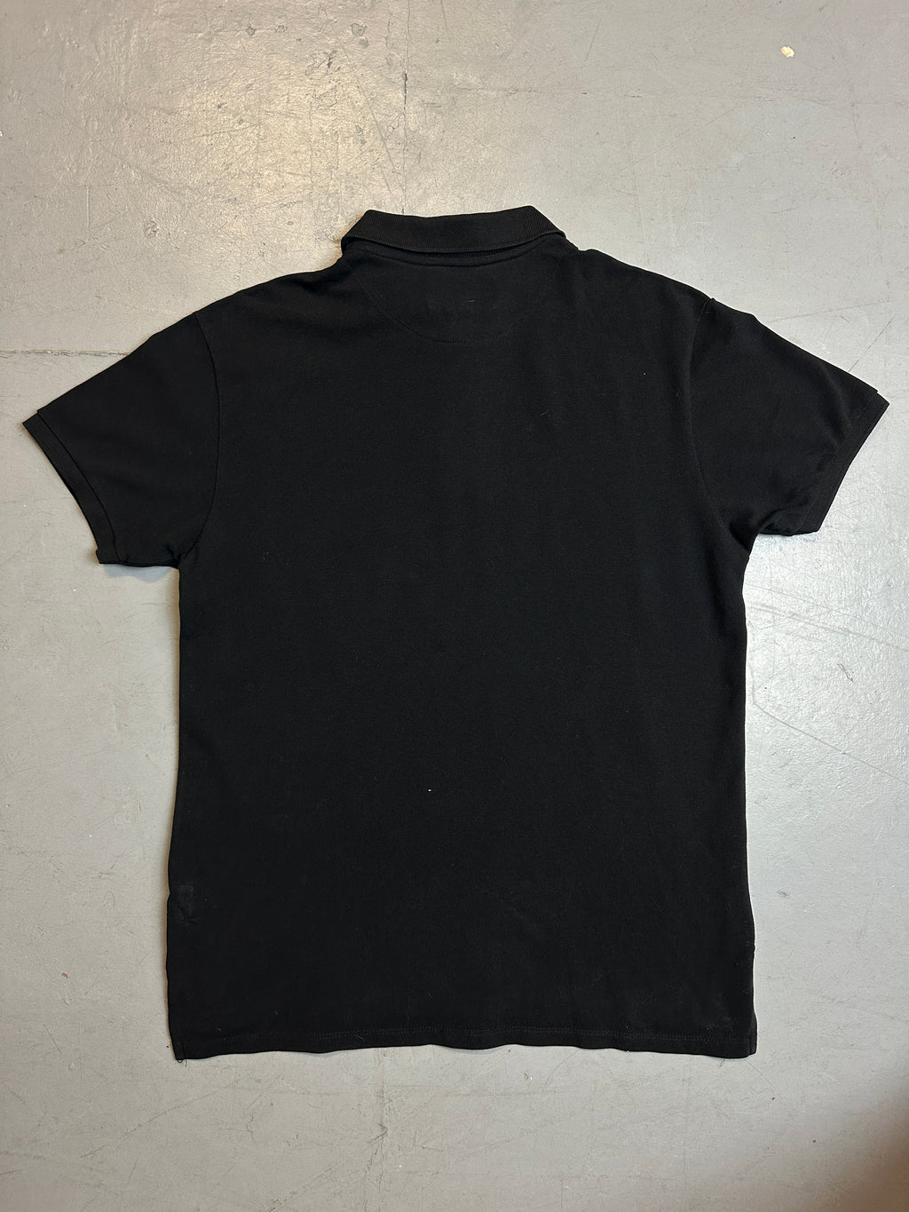 Vintage Armani Jeans Black Polo Jeans für Herren. Y2K Second Hand 2000s Fashion