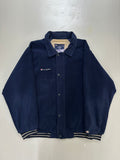Vintage Champion Fleece Jacket für Herren. Y2K Second Hand 2000s Fashion 