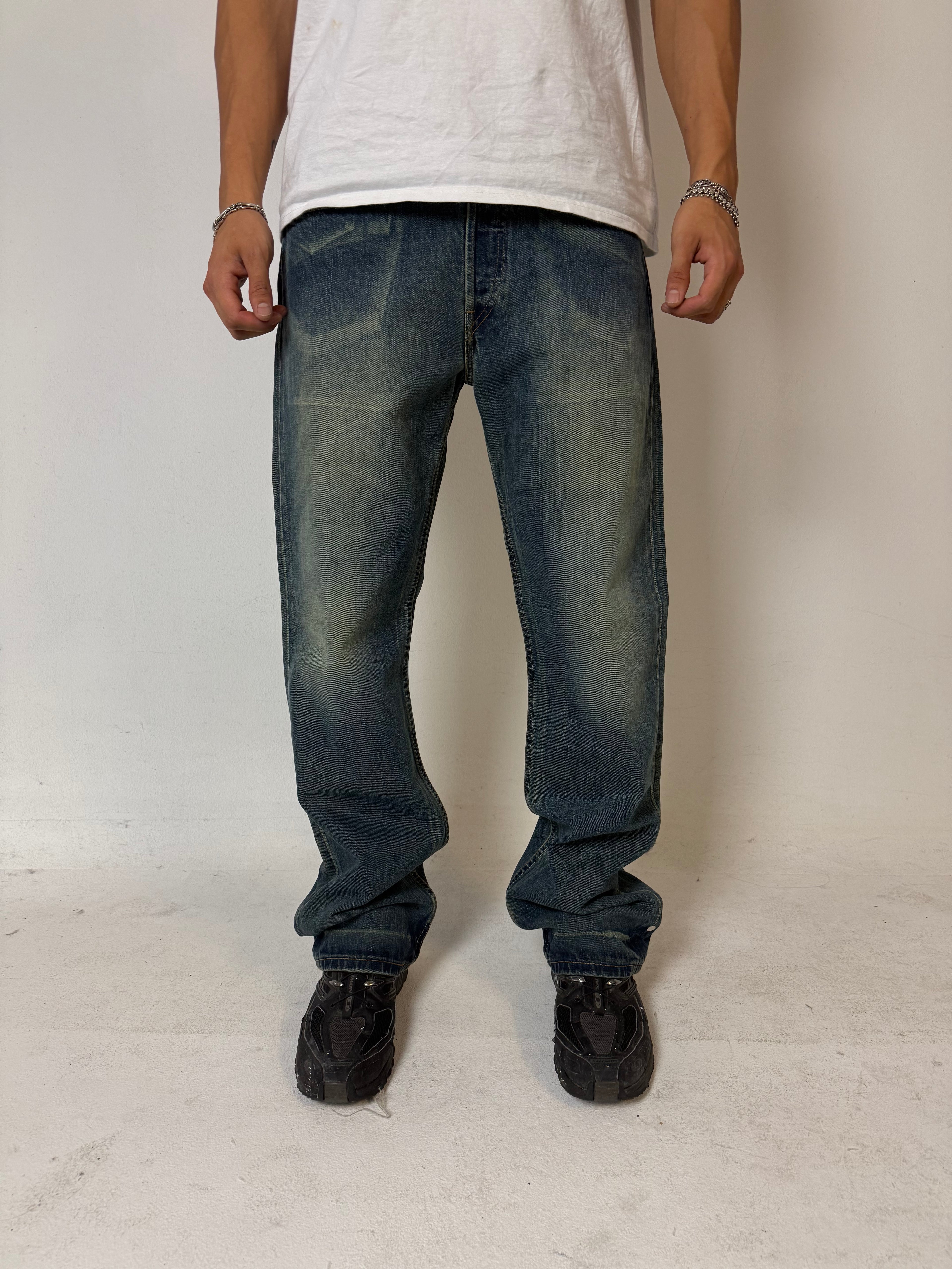 Vintage Levi’s Crazy Washed Denim S/M