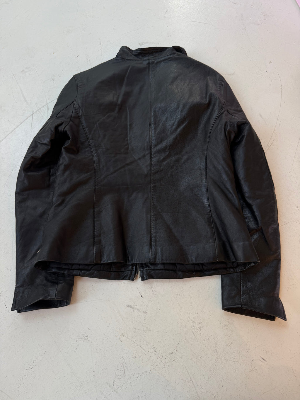 Vintage Leder Jacke (L)