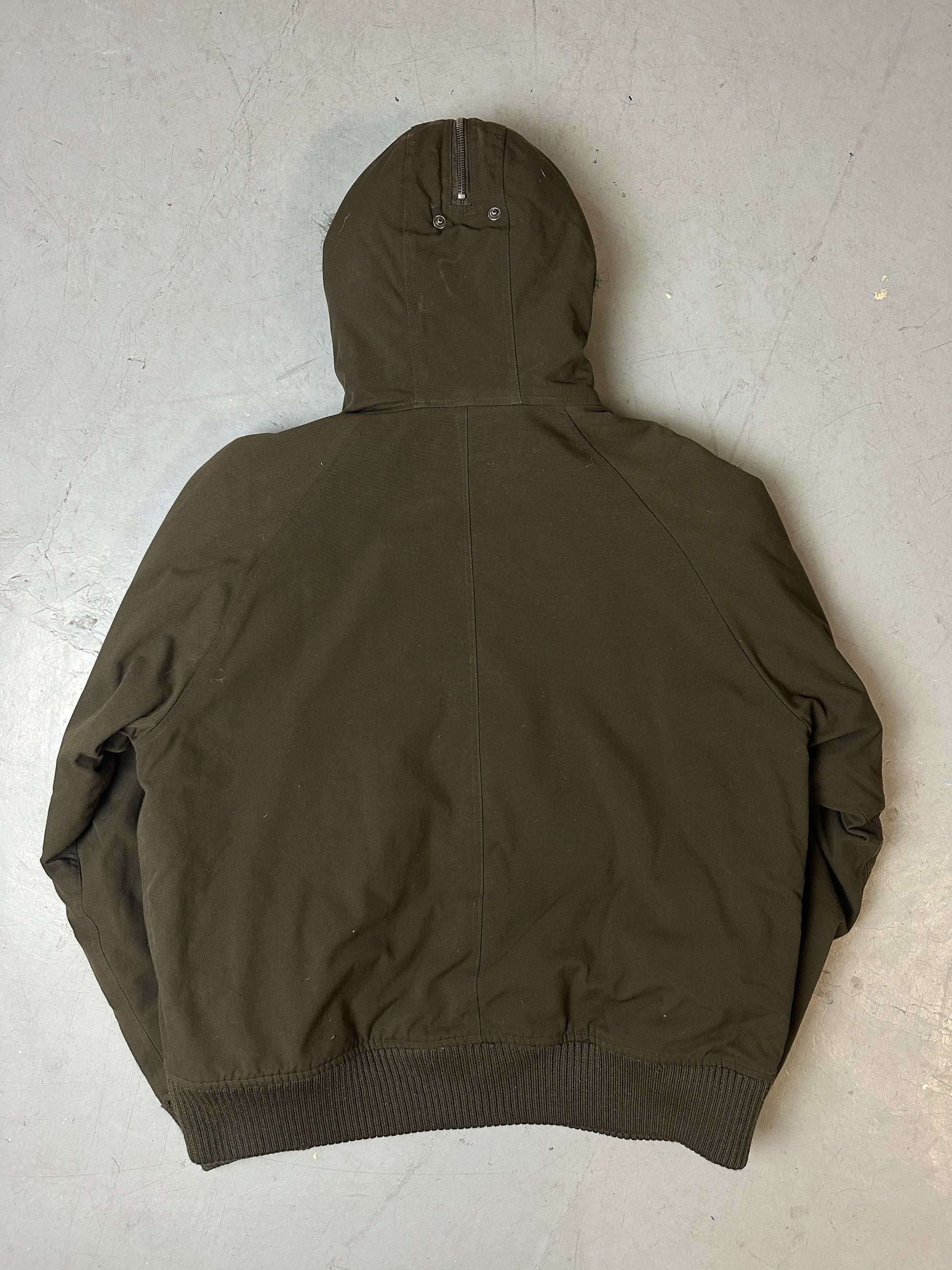 Produktbild von Vintage Woolrich Brown Winter Jacket von hinten