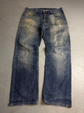 Levi’s 551 straight leg denim Jeans für Herren. Vintage Y2K Second Hand Fashion. 