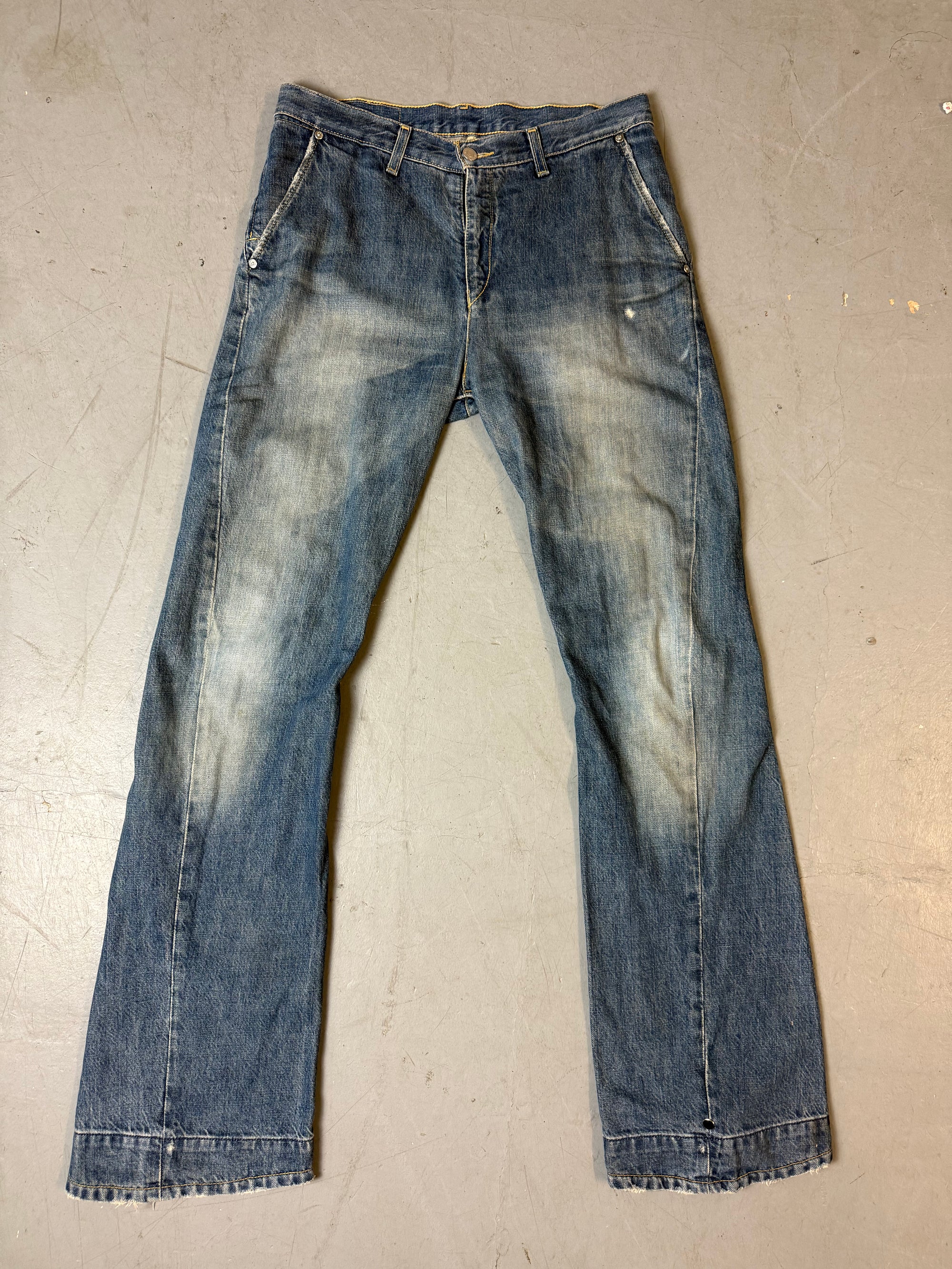 Vintage Levis Engineered Long Baggy Jeans M
