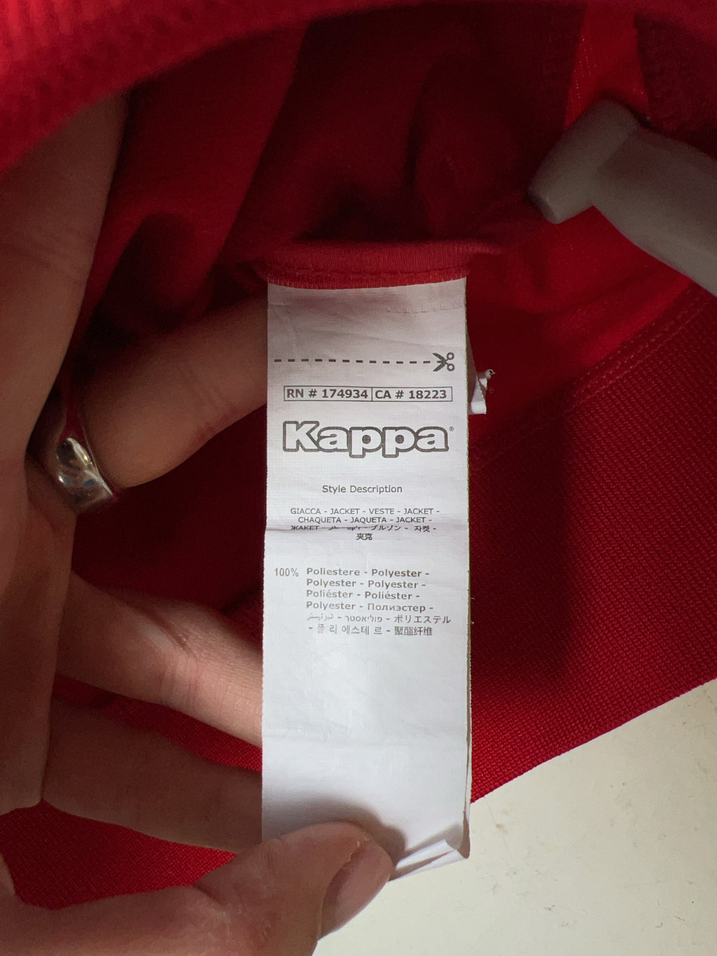 Vintage Kappa Track Jacke (L)
