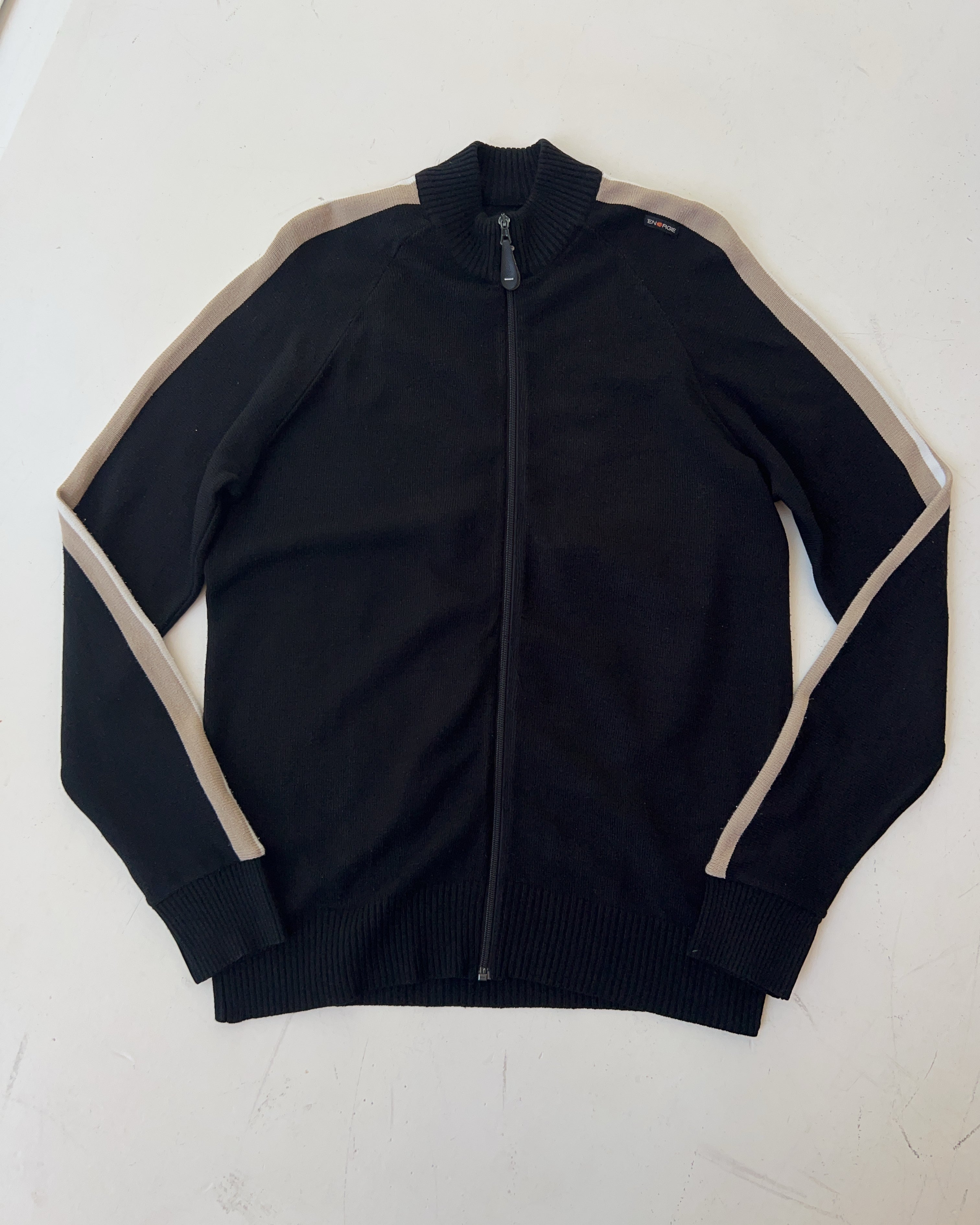 Vintage Energie Knit Zip Jacke (XXL)
