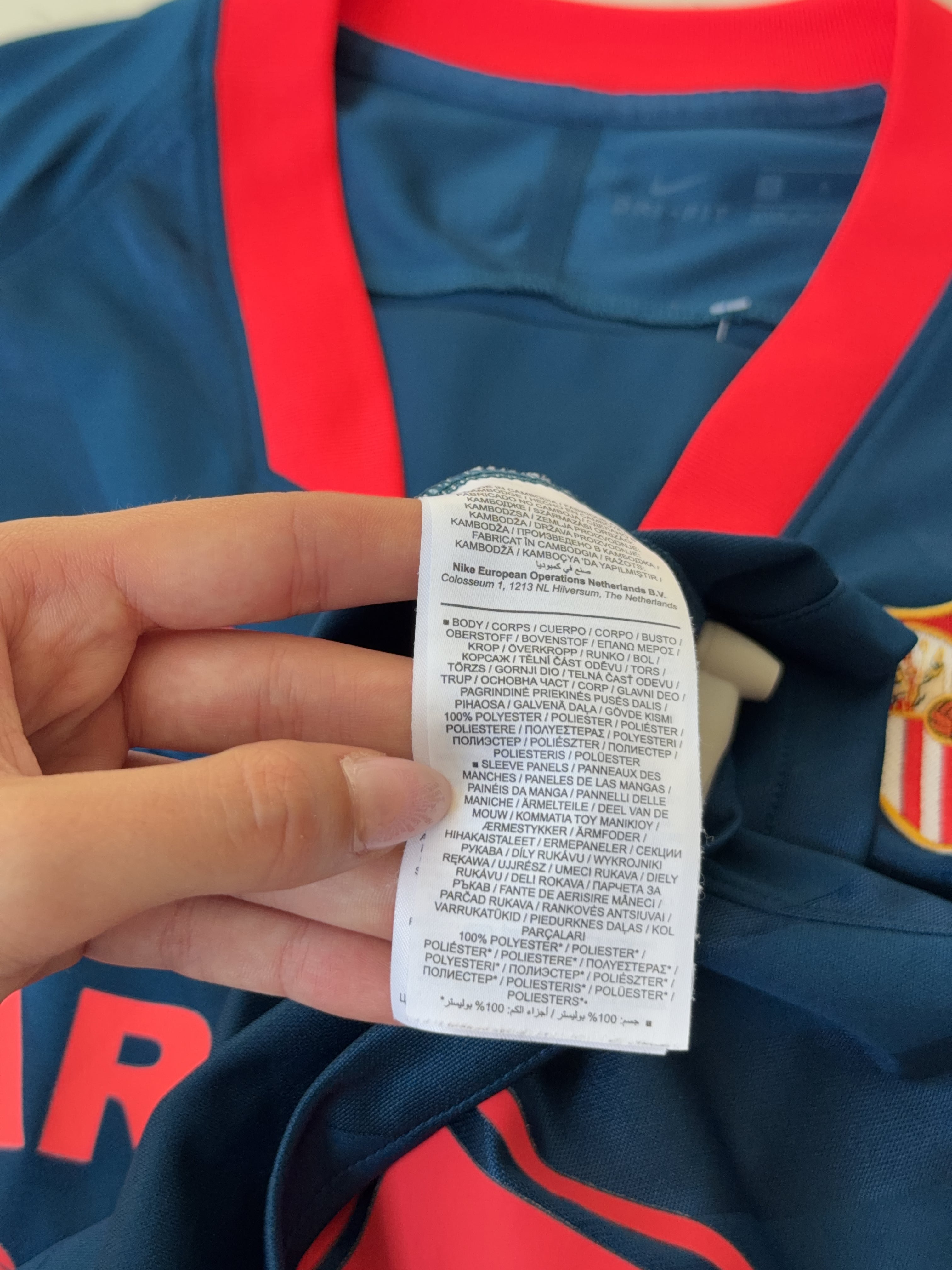 Vintage Nike Sevilla FC 2020/21 Papu Gomez Third Kit Jersey (S)