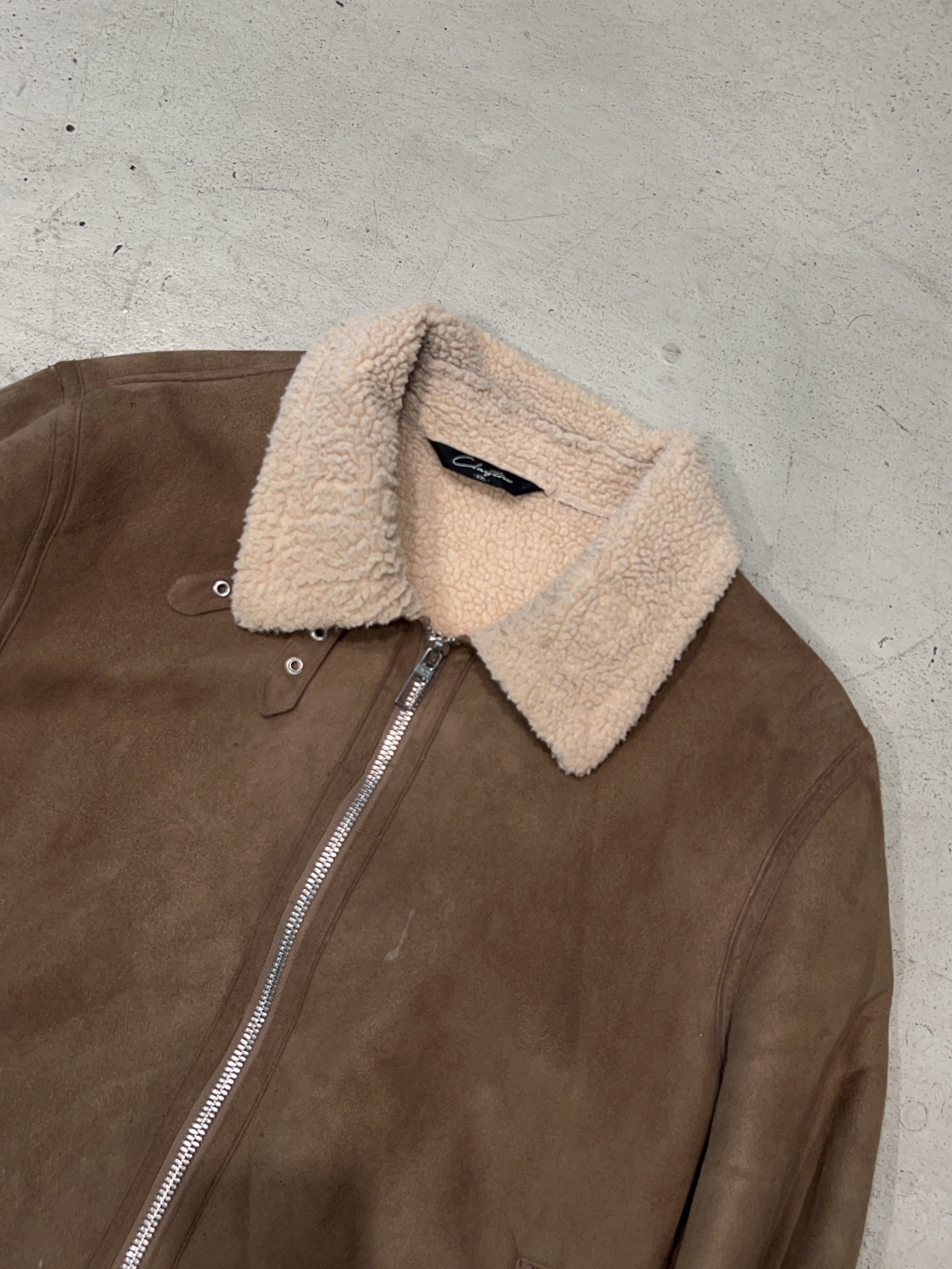 Vintage Clayton Jacke für Herren. Y2K Second Hand 2000s Fashion.