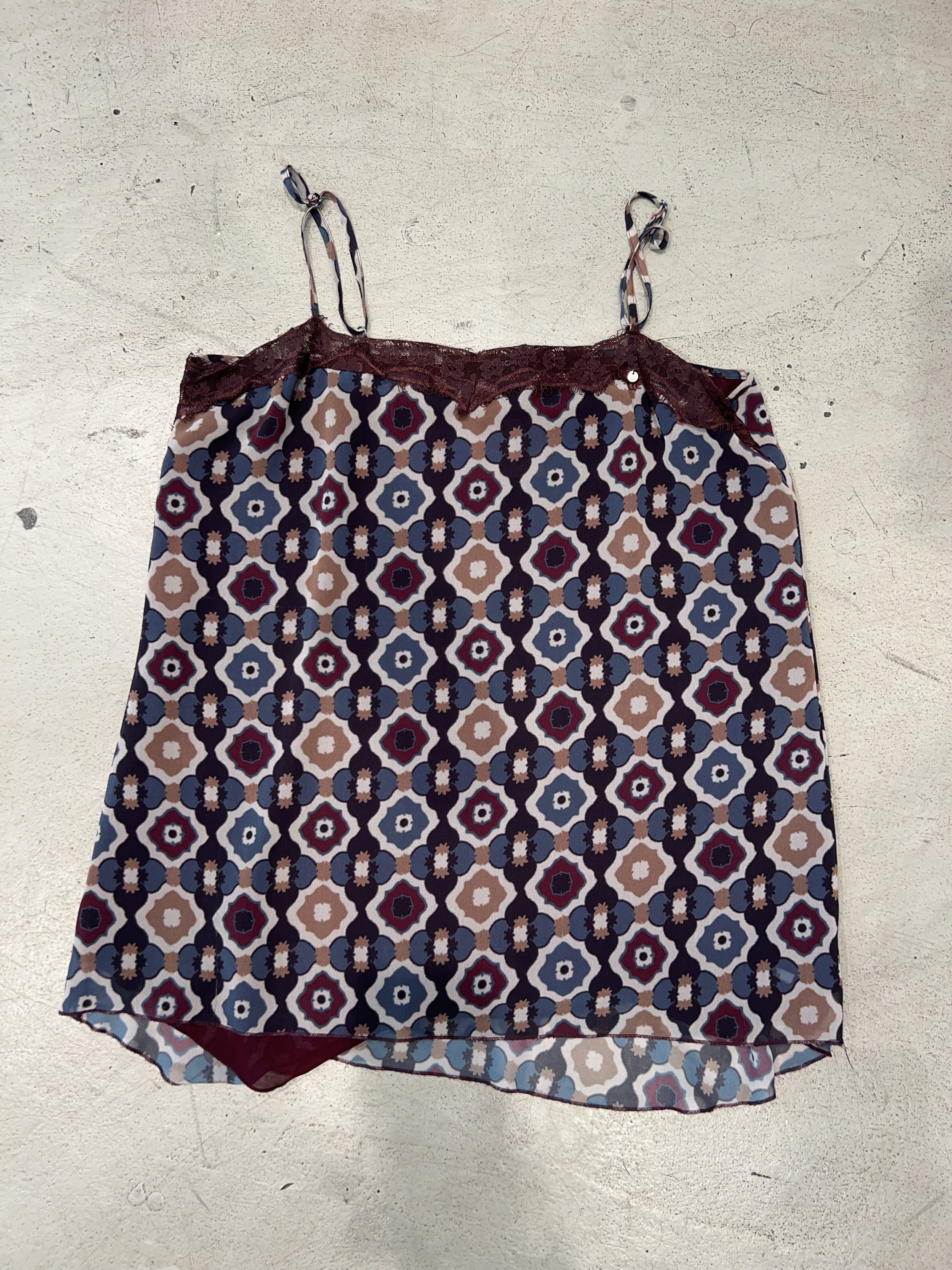Vintage Kocca Top für Damen. Y2K Second Hand 2000s Fashion.