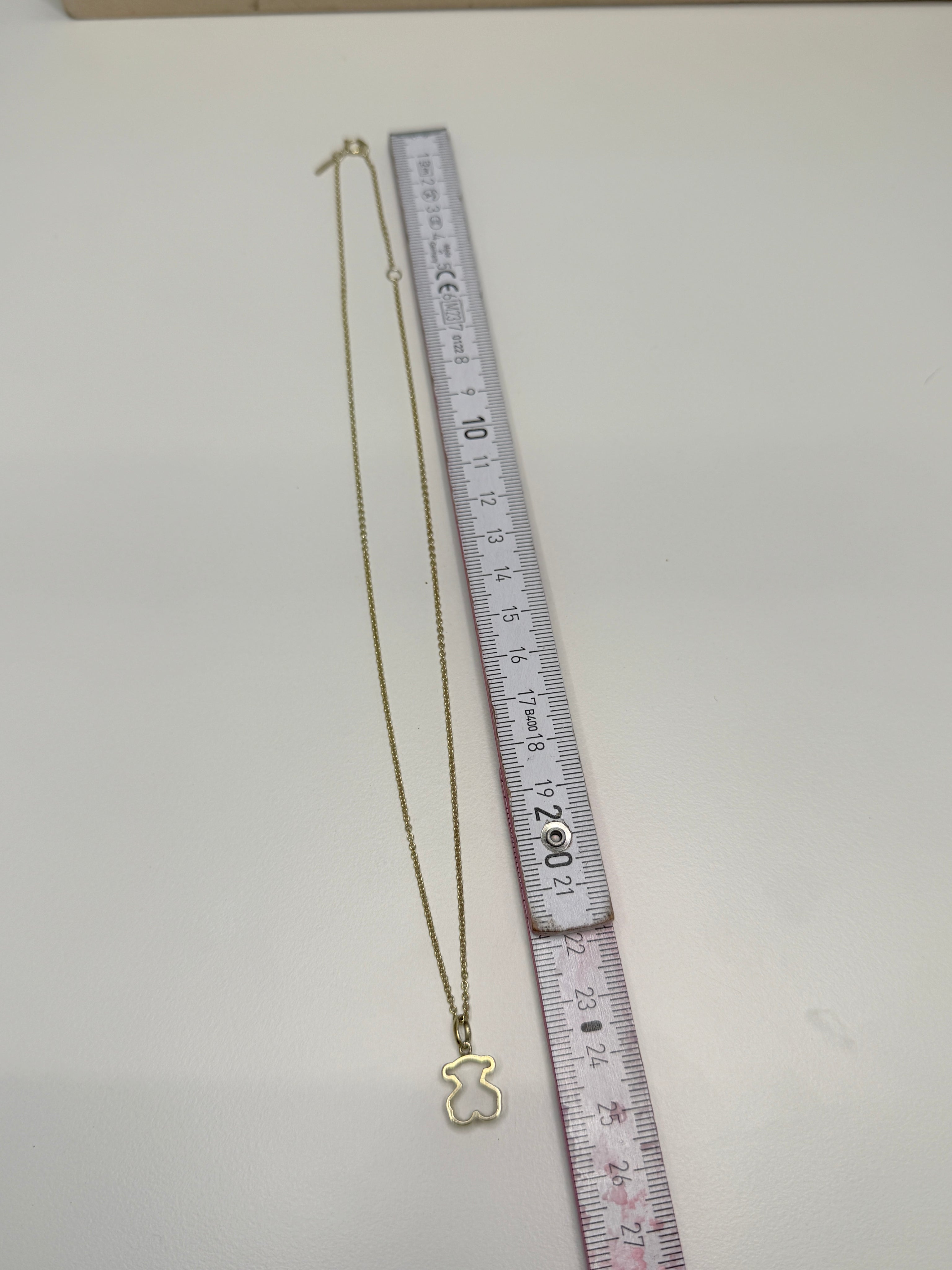 Original TOUS Bärenkette aus vergoldetem 925 Sterlingsilber