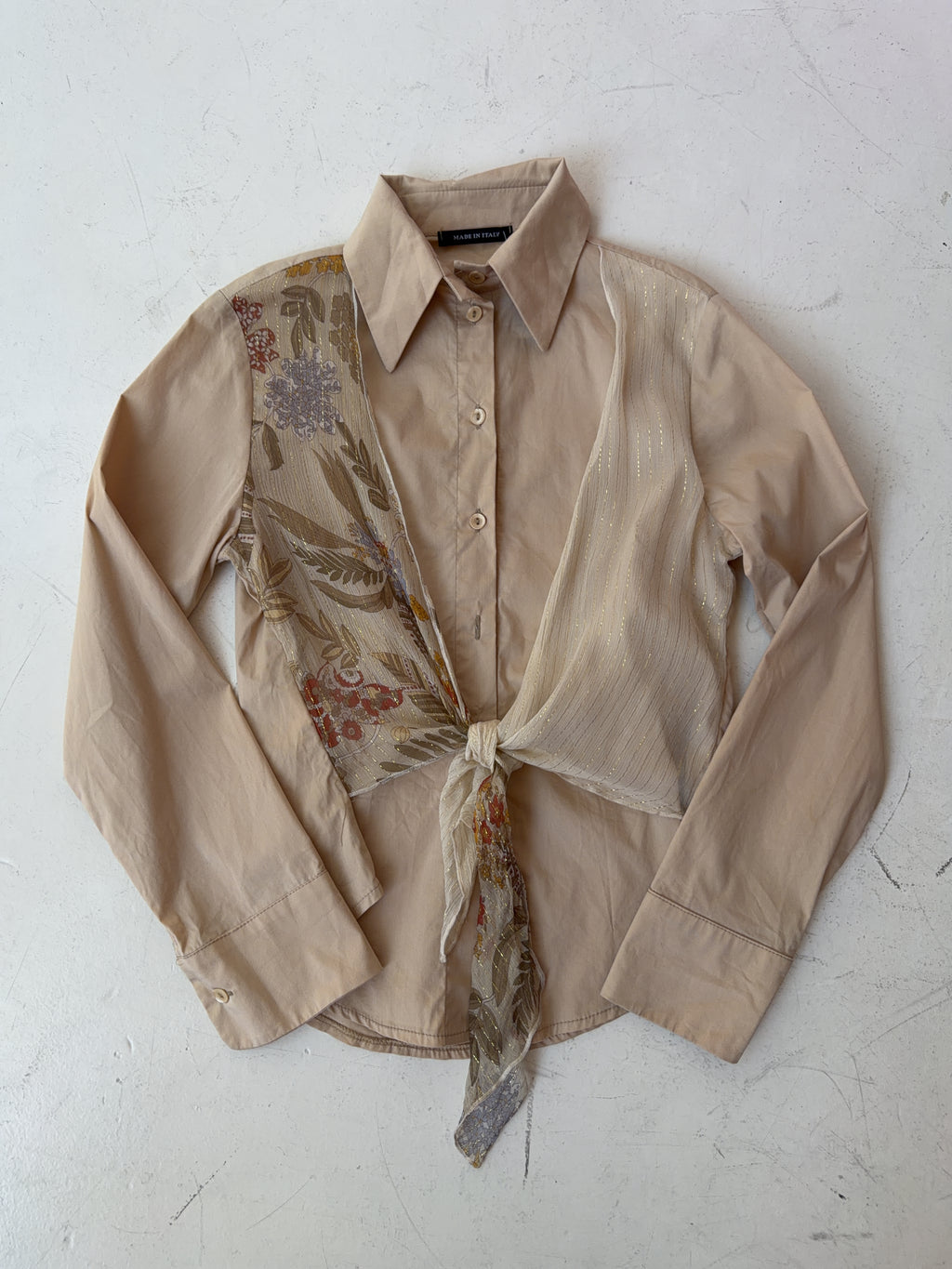 Vintage Beige Shirt (S)